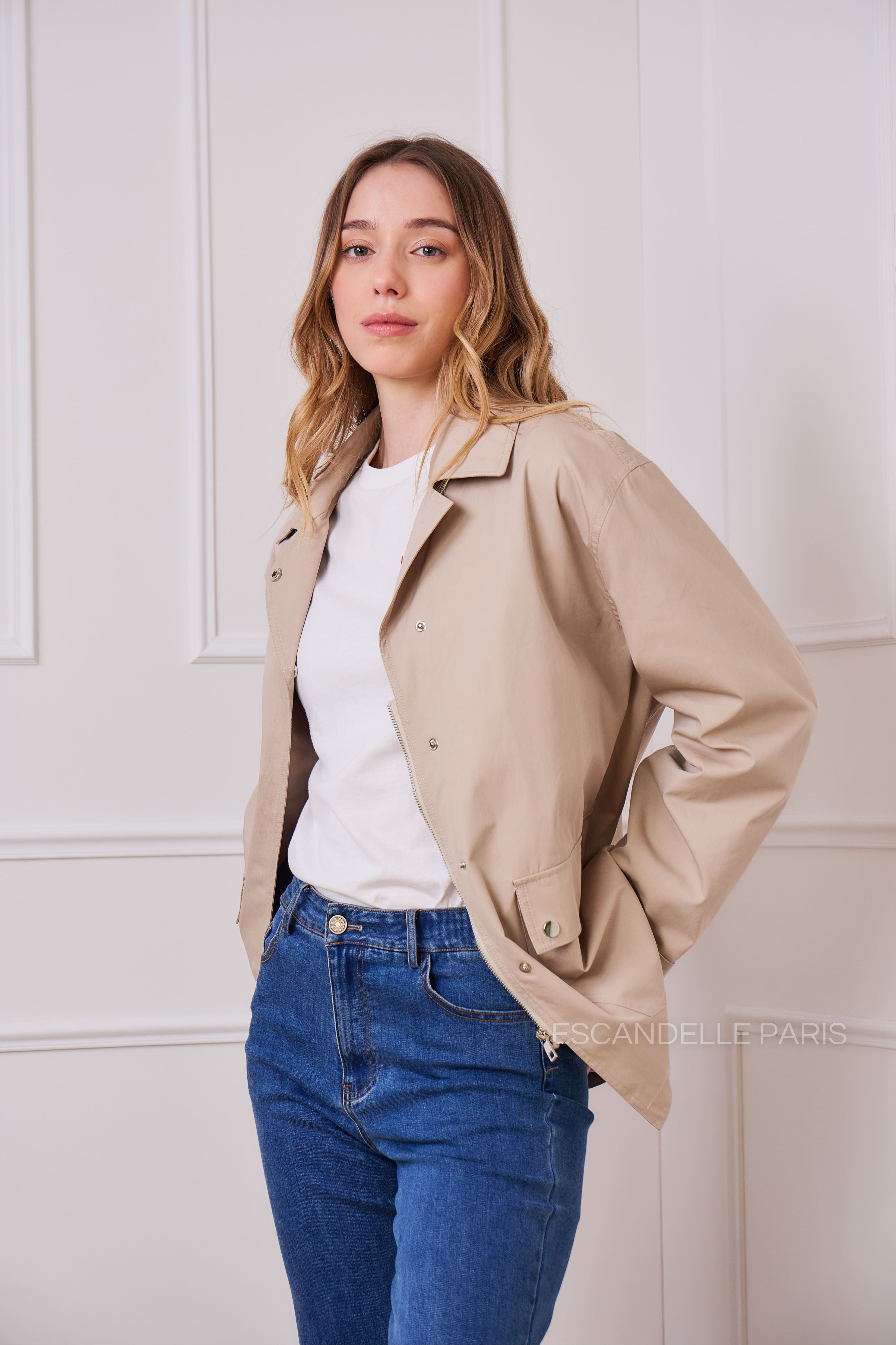 ISADORA - Parka de longitud media repelente al agua