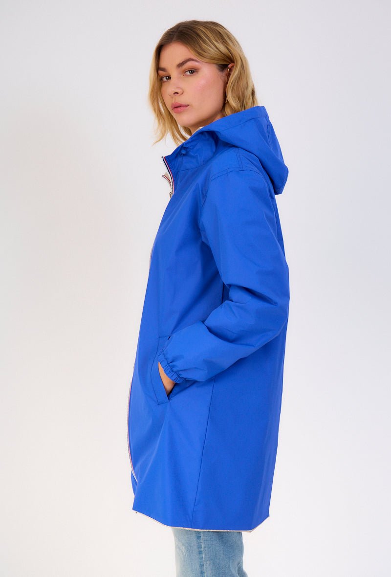 PARIS - Parka Royal - Escandelle (Vue de profil gauche)
#couleur_royal