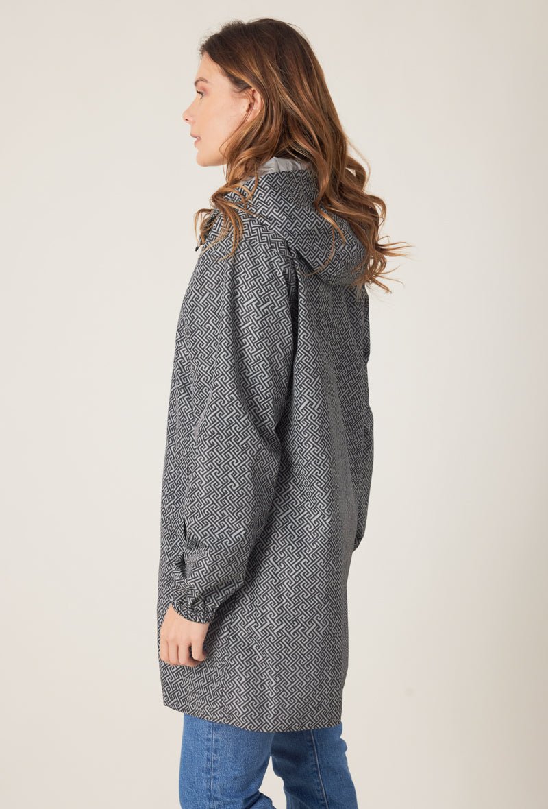 LINA - Parka Gris - Escandelle (Vue de profil gauche)
#couleur_gris