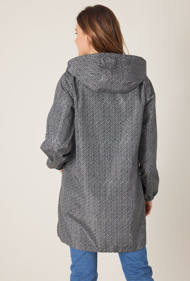 LINA - Parka Gris - Escandelle (Vue de dos)
#couleur_gris