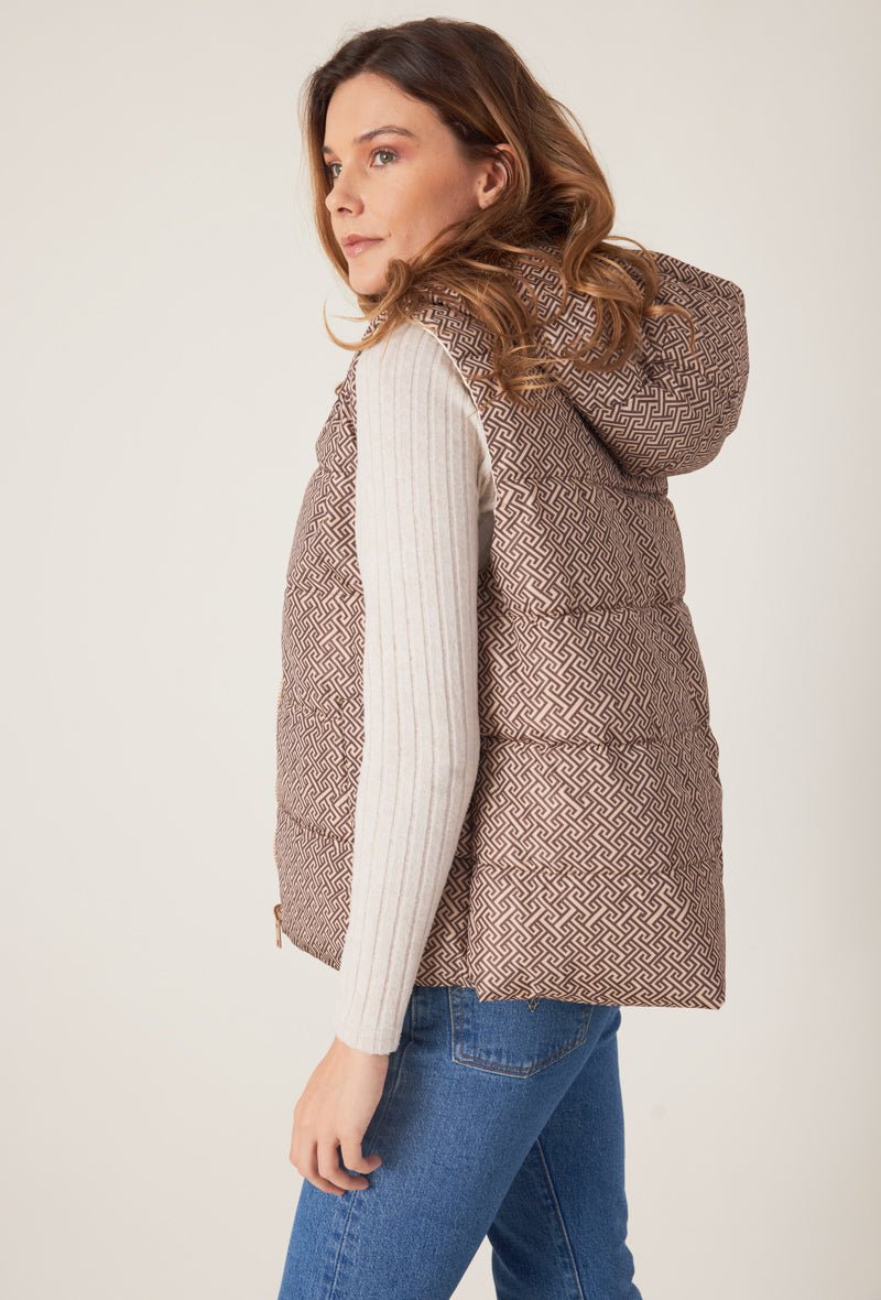 ELI - Doudoune Taupe - Escandelle (Vue de profil gauche)
#couleur_taupe