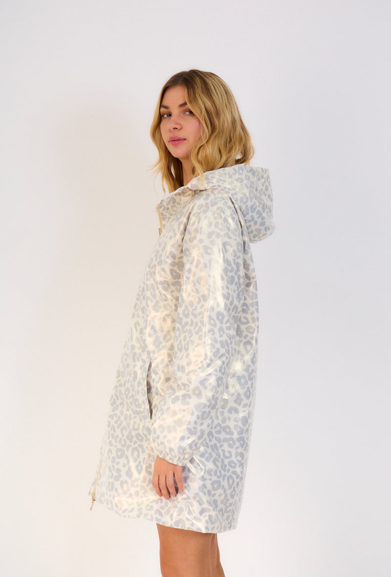 Manteau réversible style ciré mode côté