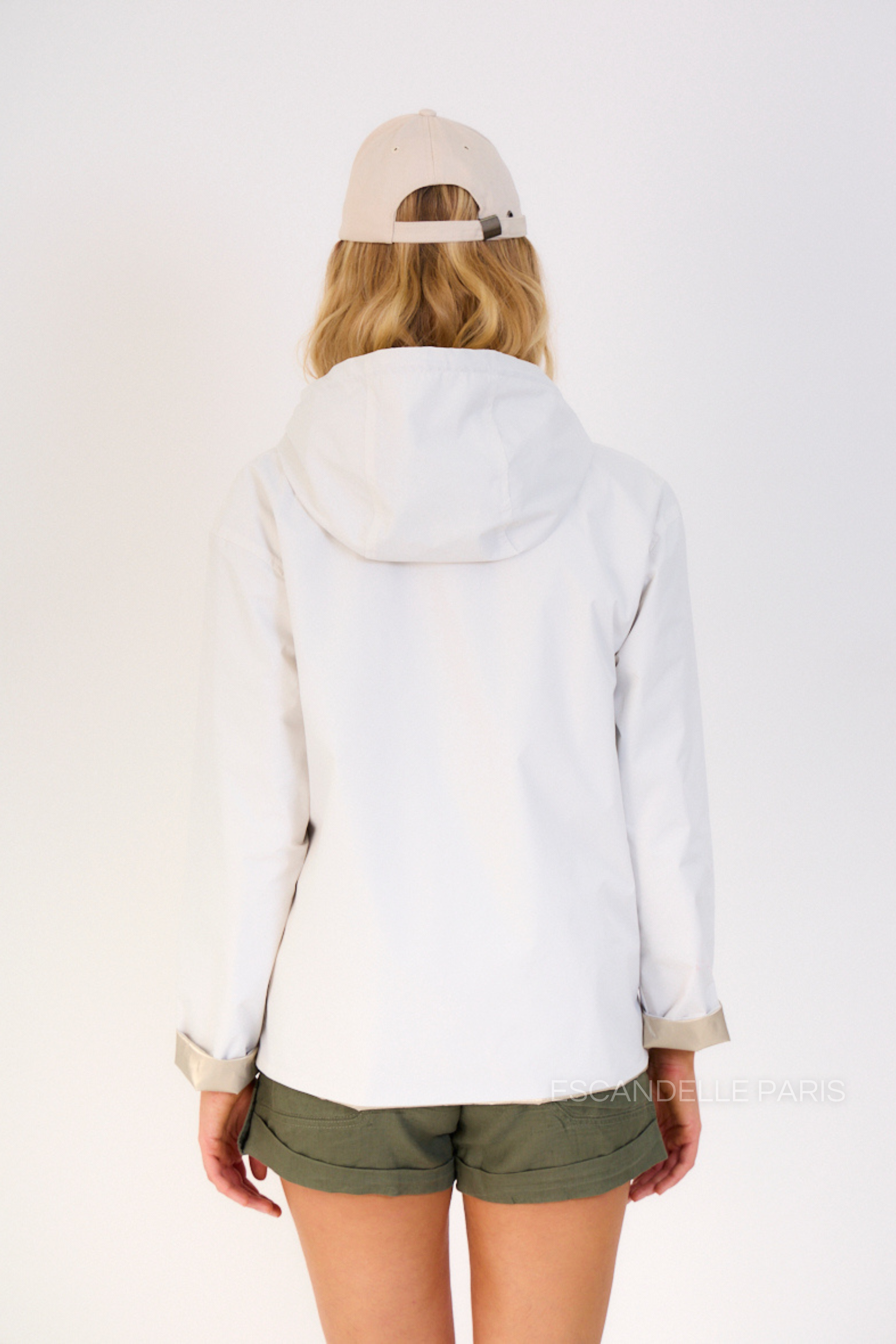 ABRIL - Parka corta reversible