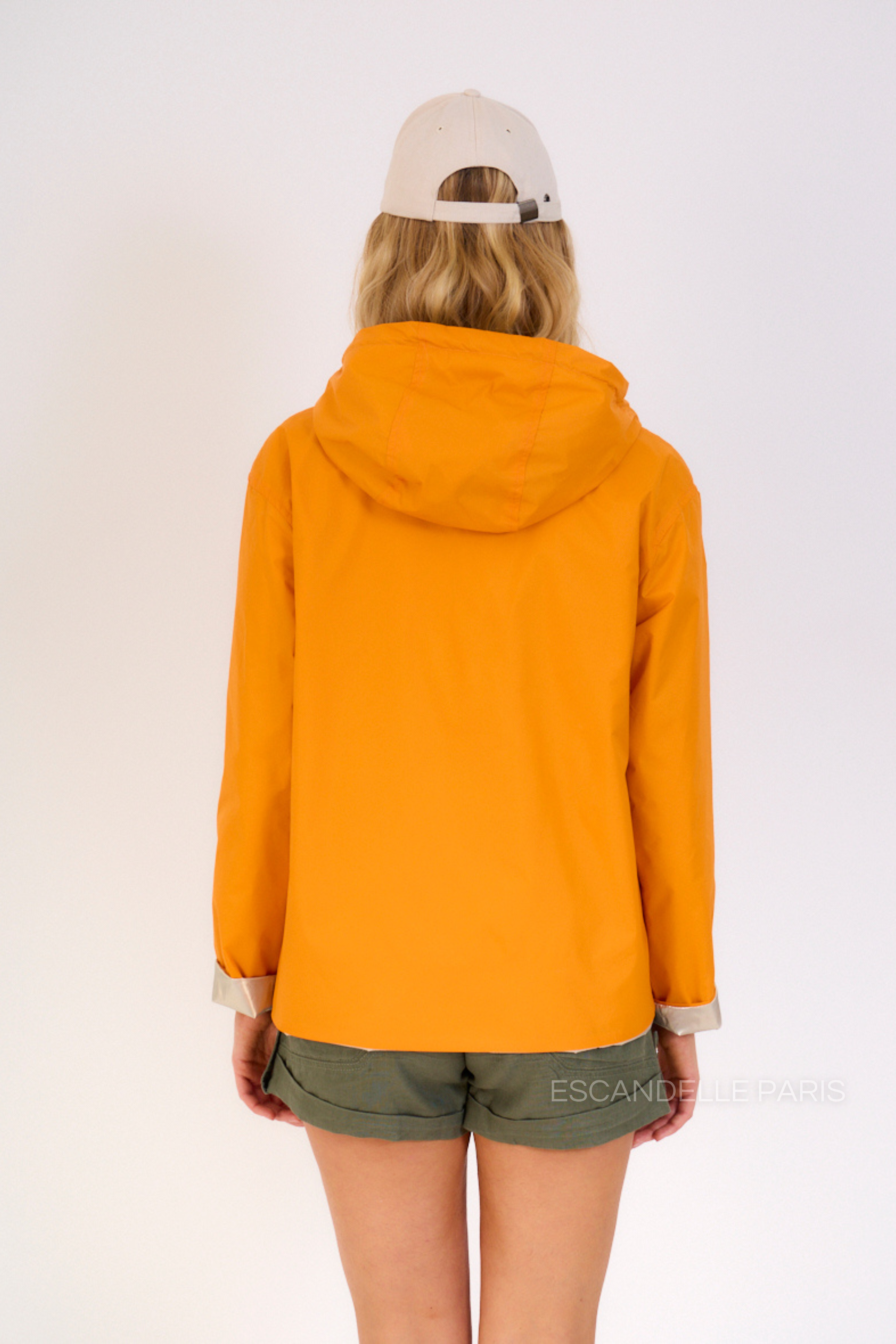 ABRIL - Parka corta reversible