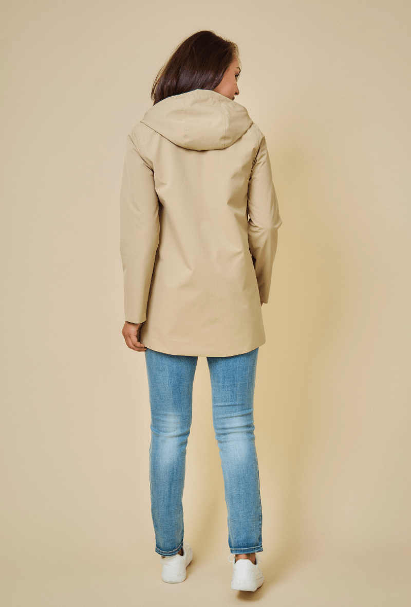 TOM - Parka Beige - Escandelle (Vue de dos)