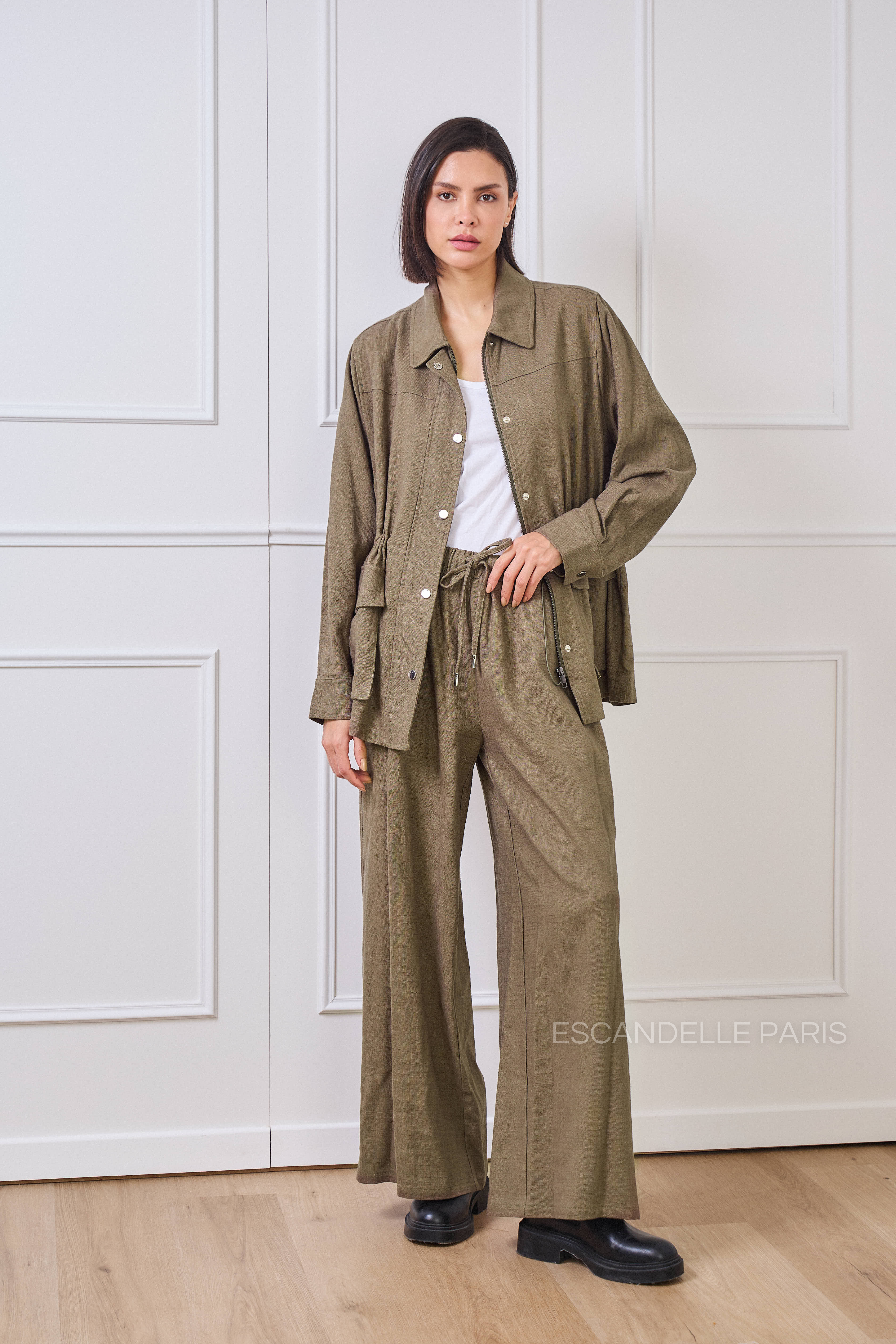 IMANI - Flowing linen pants