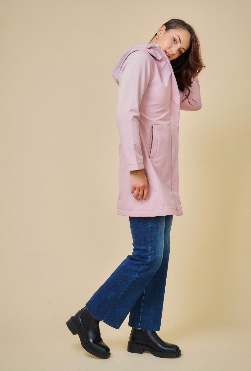 SIENA - Parka Softshell impermeable de longitud media