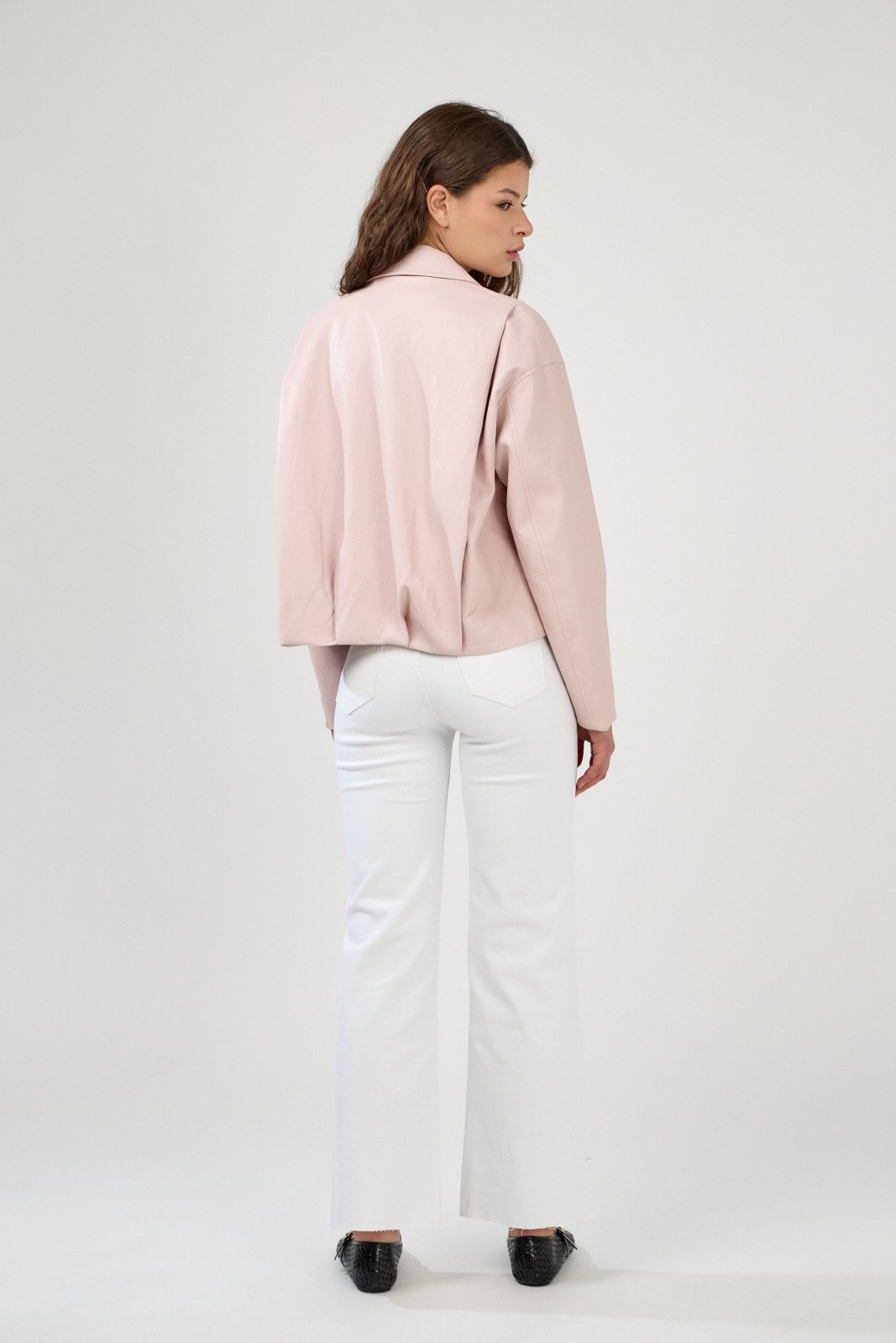 SERINA - Veste Rose - Escandelle (Vue de dos)
#couleur_rose
