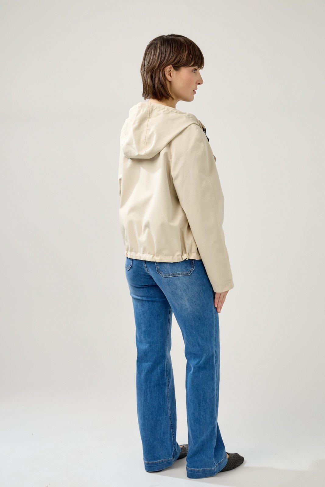ELUNIA - Parka Beige - Escandelle (Vue de dos)
#couleur_beige