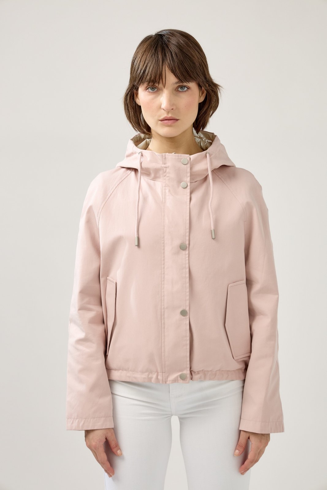 ELUNIA - Parka Rose - Escandelle (Vue de face - portrait)
#couleur_rose