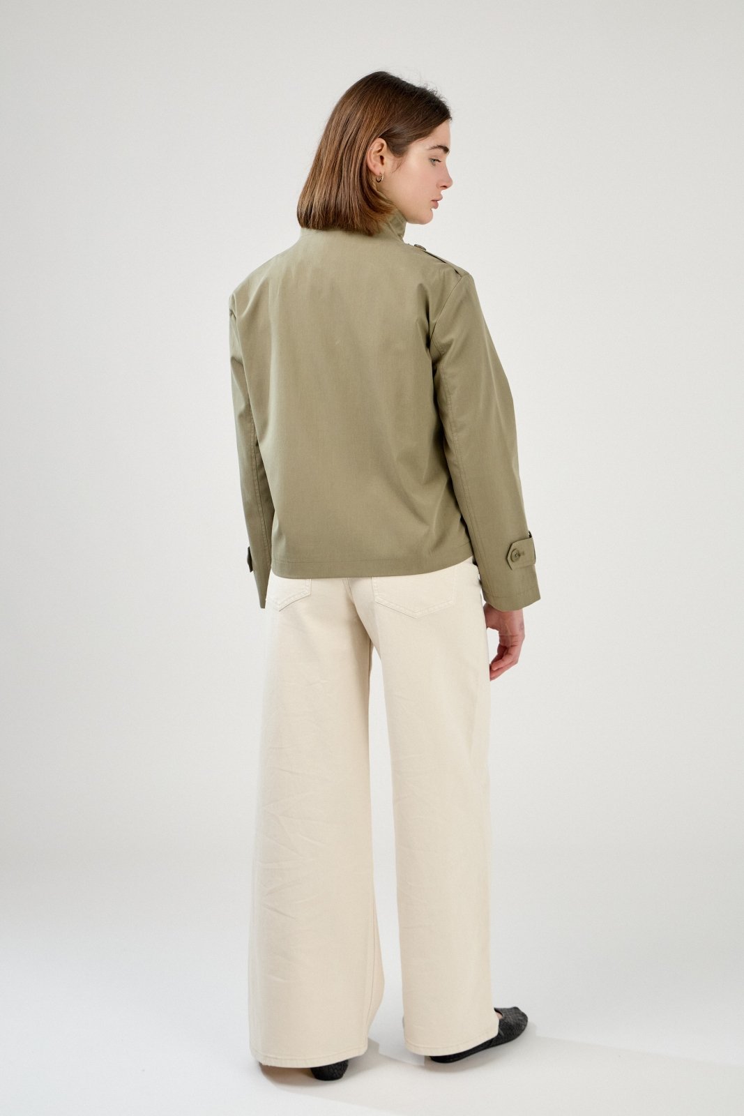 LYNARA - Veste Kaki - Escandelle (vue de dos)
#couleur_kaki