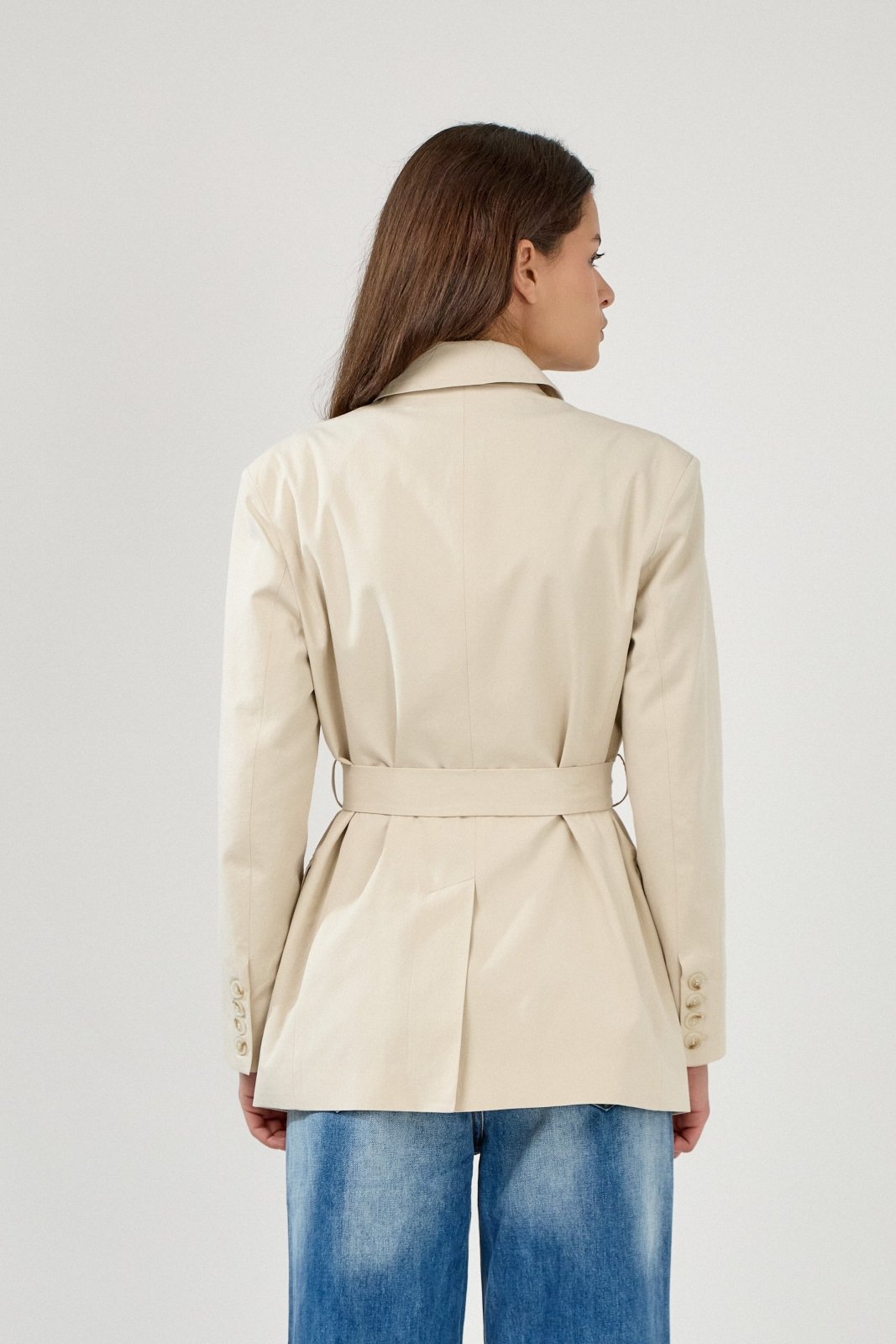 SEVILIA - Veste Beige - Escandelle (Vue de dos)
#couleur_beige