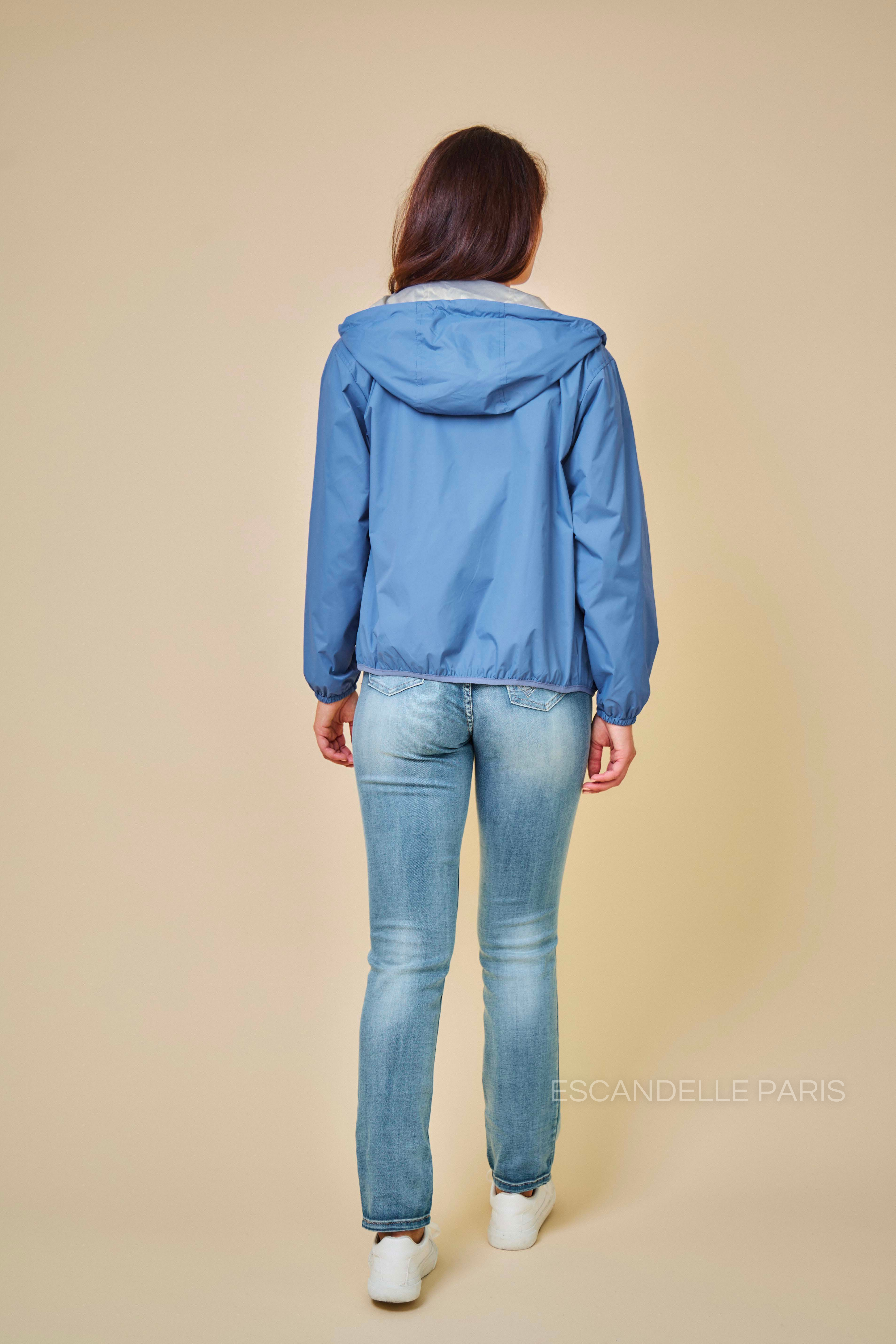 NAÉ - Parka corta impermeable reversible