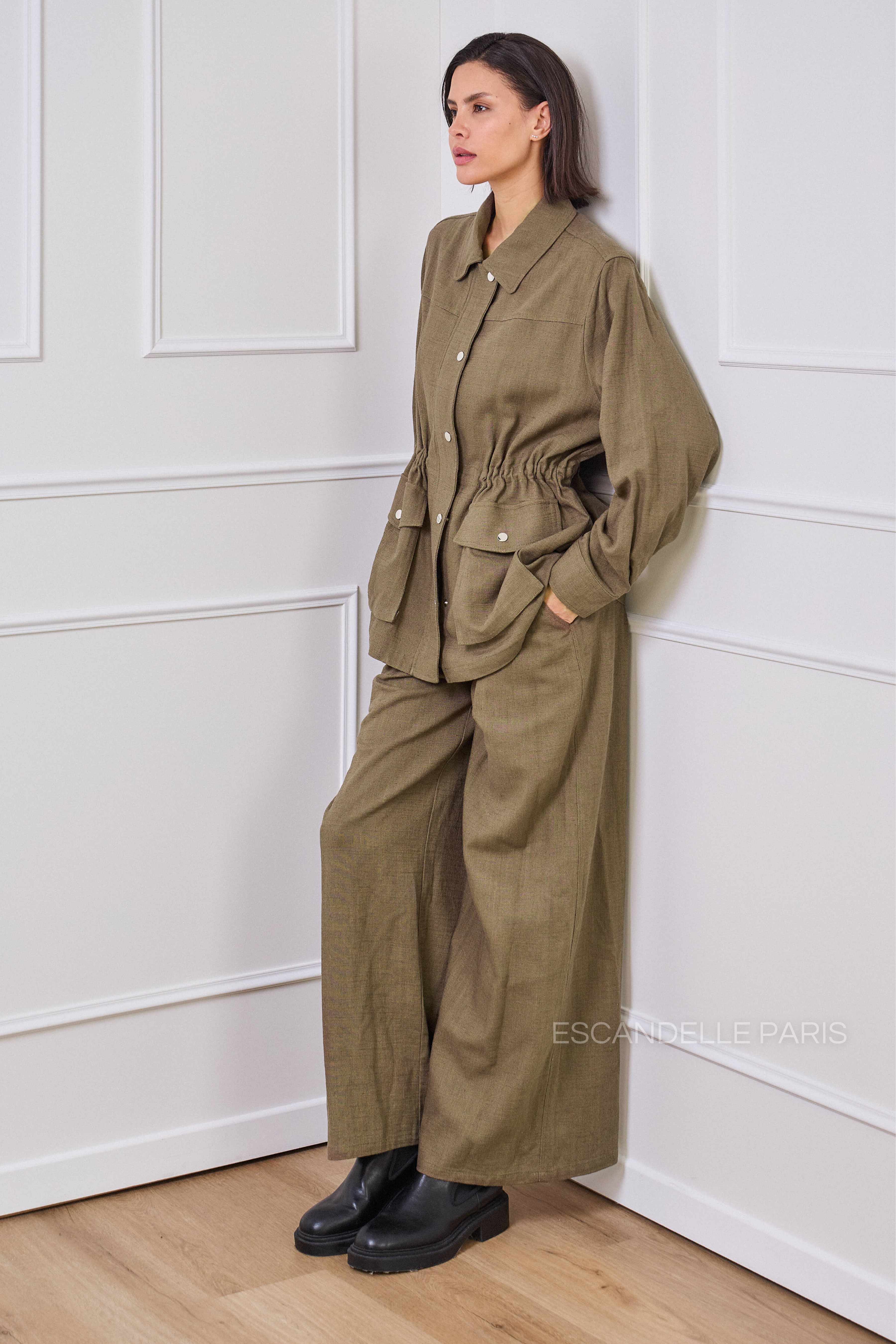 IMANI - Flowing linen pants