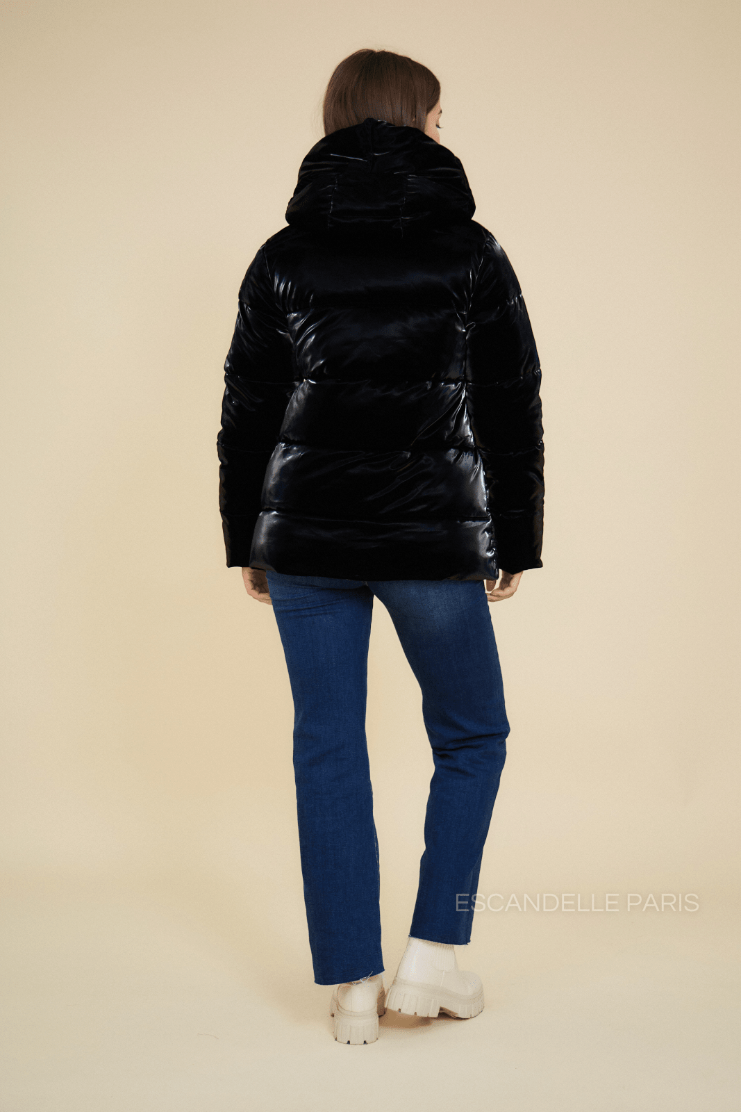 HARPER - Doudoune Noir - Escandelle (Vue de dos)
#couleur_noir