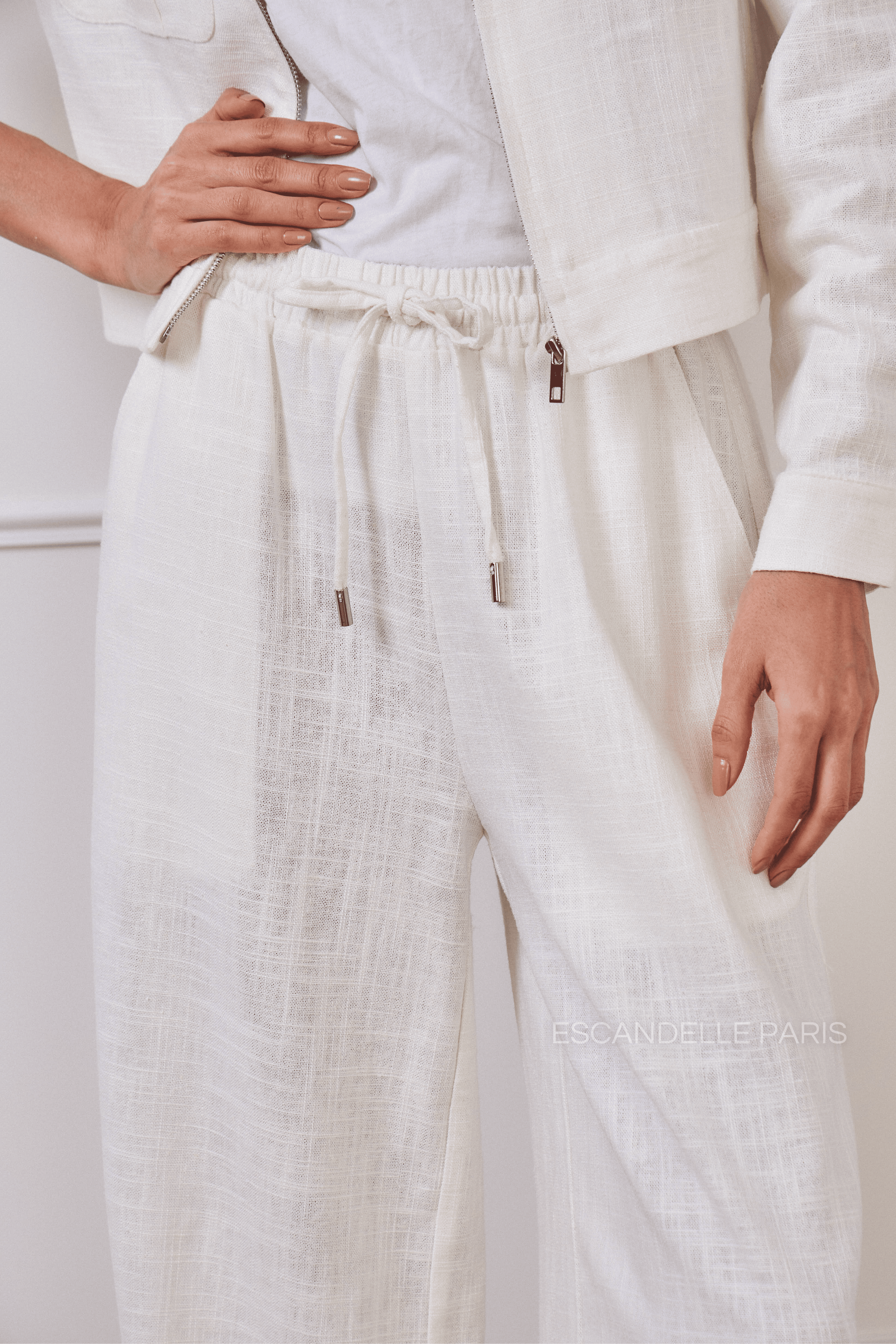 IMANI - Flowing linen pants