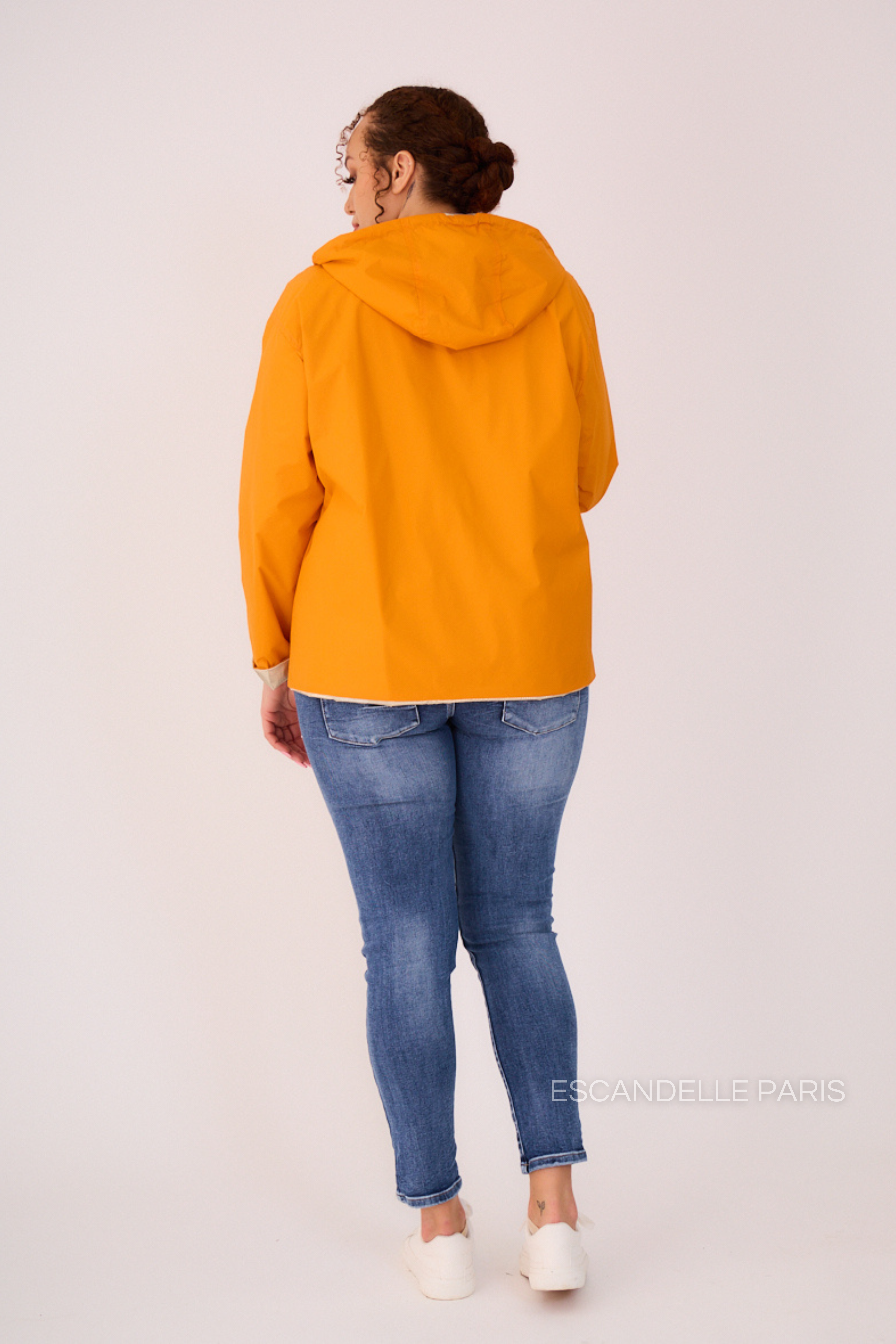 ABRIL - Parka corta reversible