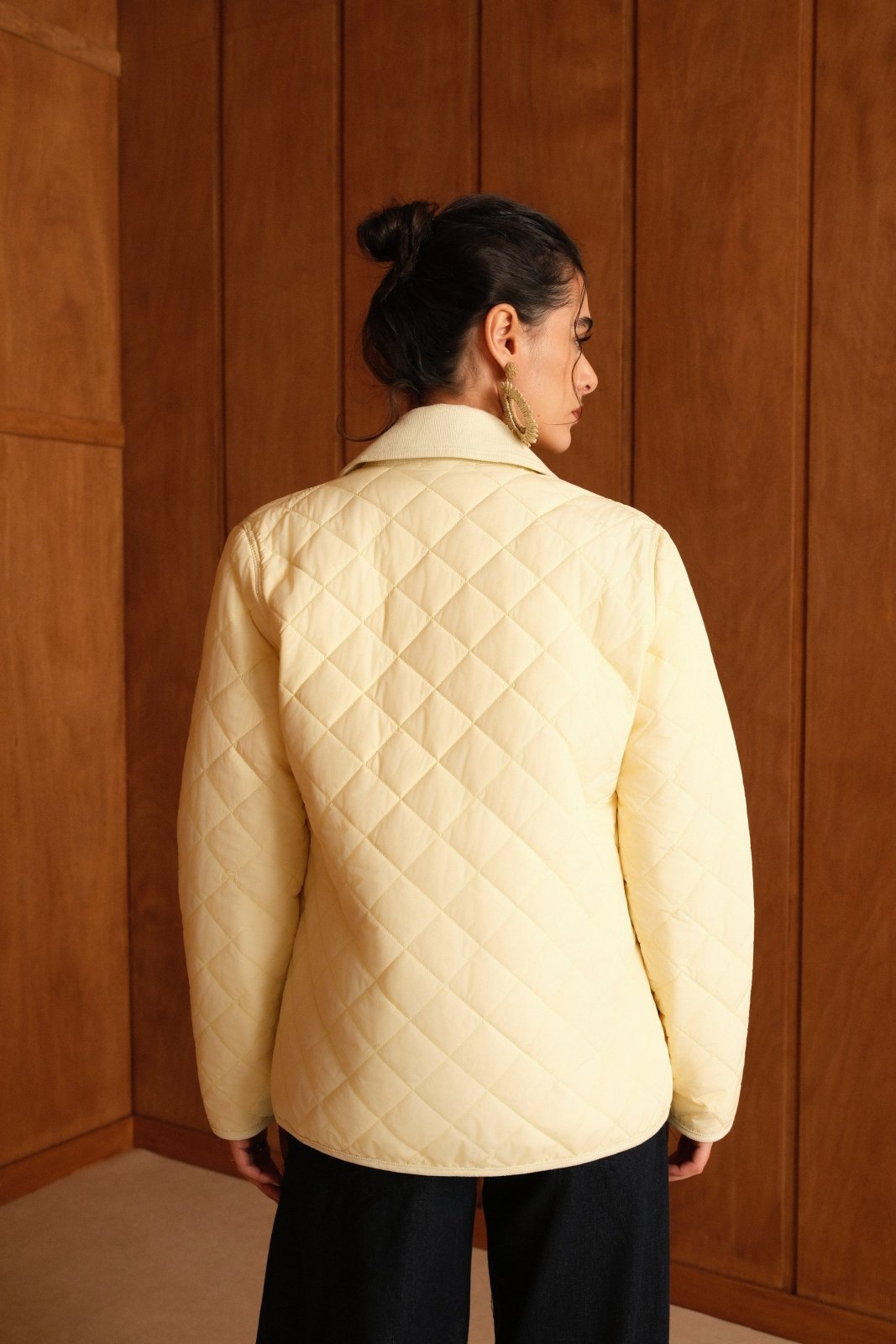 RAVELLE - Veste Jaune - Escandelle (Vue de dos)
#couleur_jaune