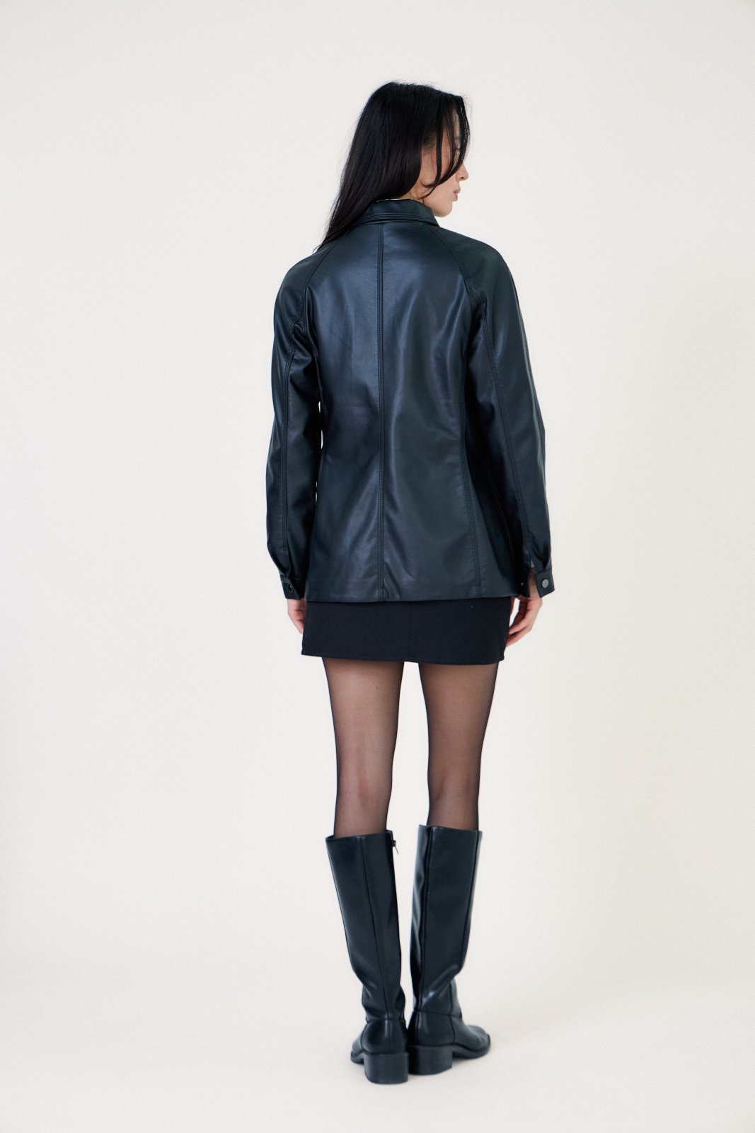 DAKOTA - Veste Noir - Escandelle (Vue de dos)