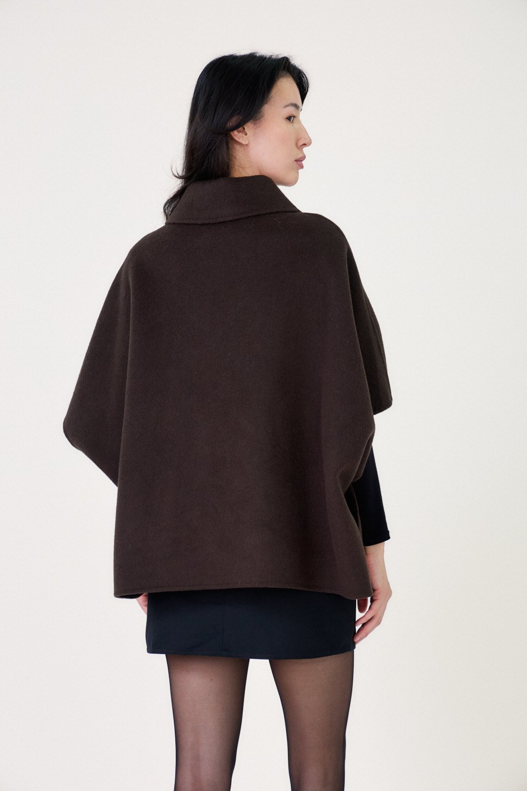 AMARA - Cape Choco - Escandelle (Vue de dos)
#couleur_choco