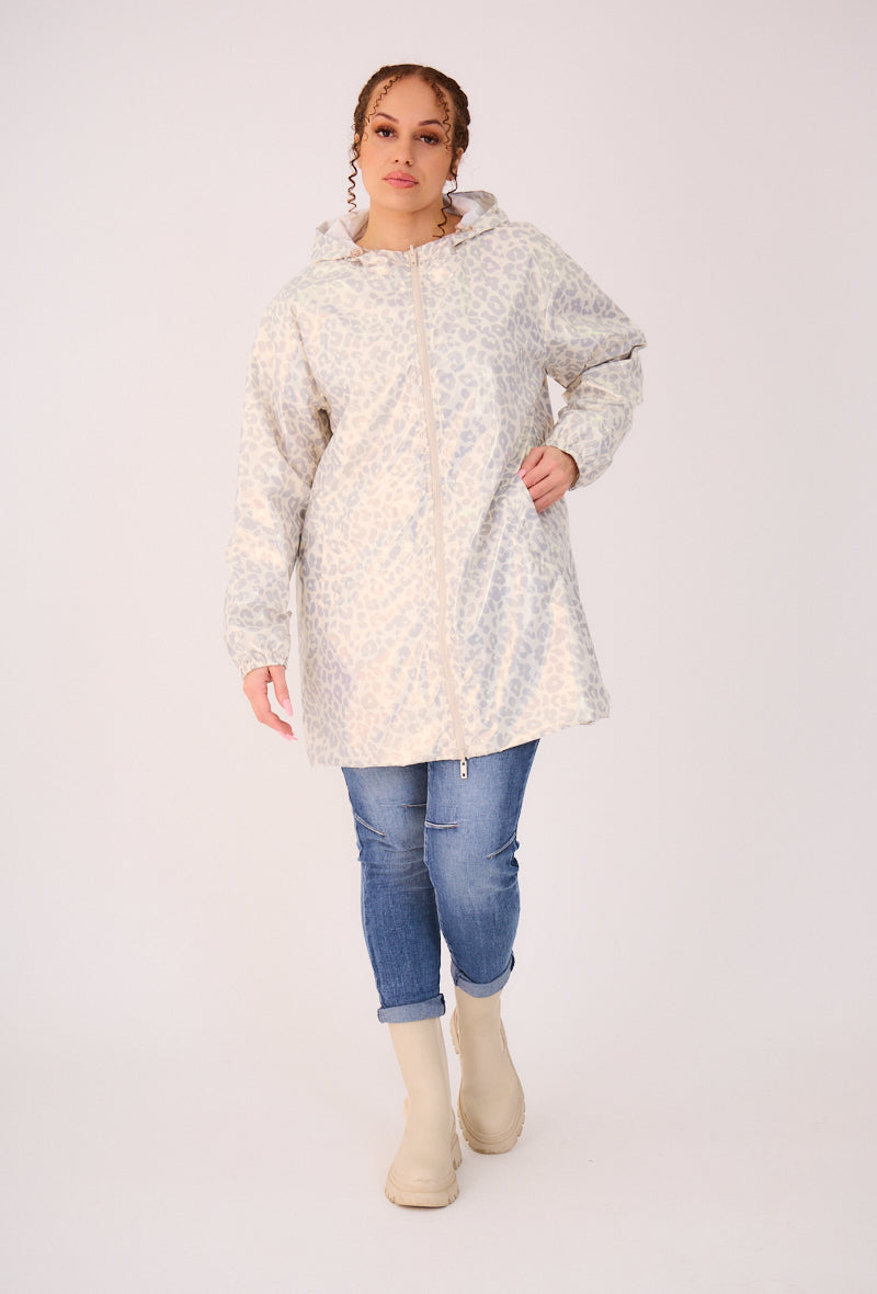 veste écoresponsable femme leopard