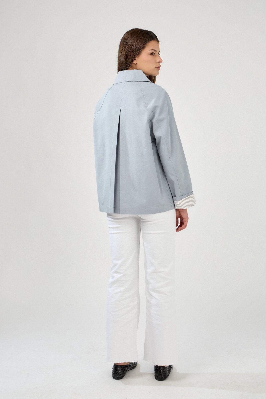 MARVELA - Veste Coton Ciel - EscandelleParis