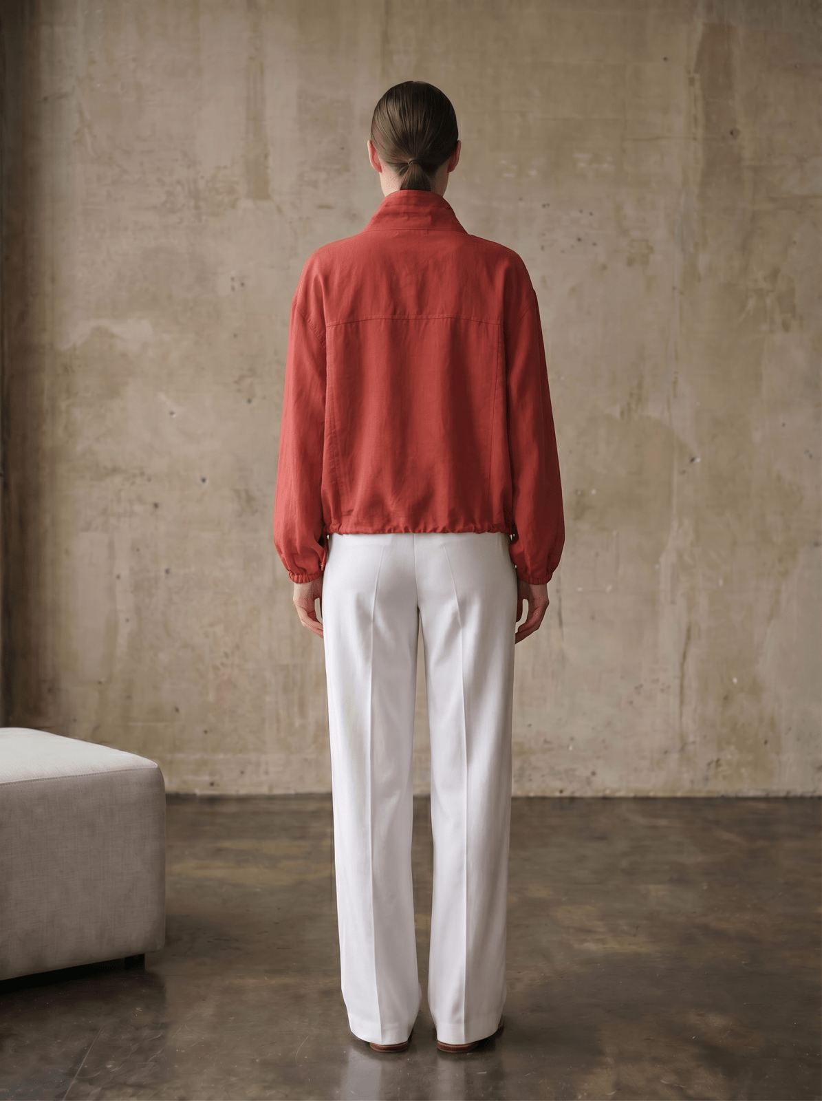 MONIQUE - Veste Brique - EscandelleParis