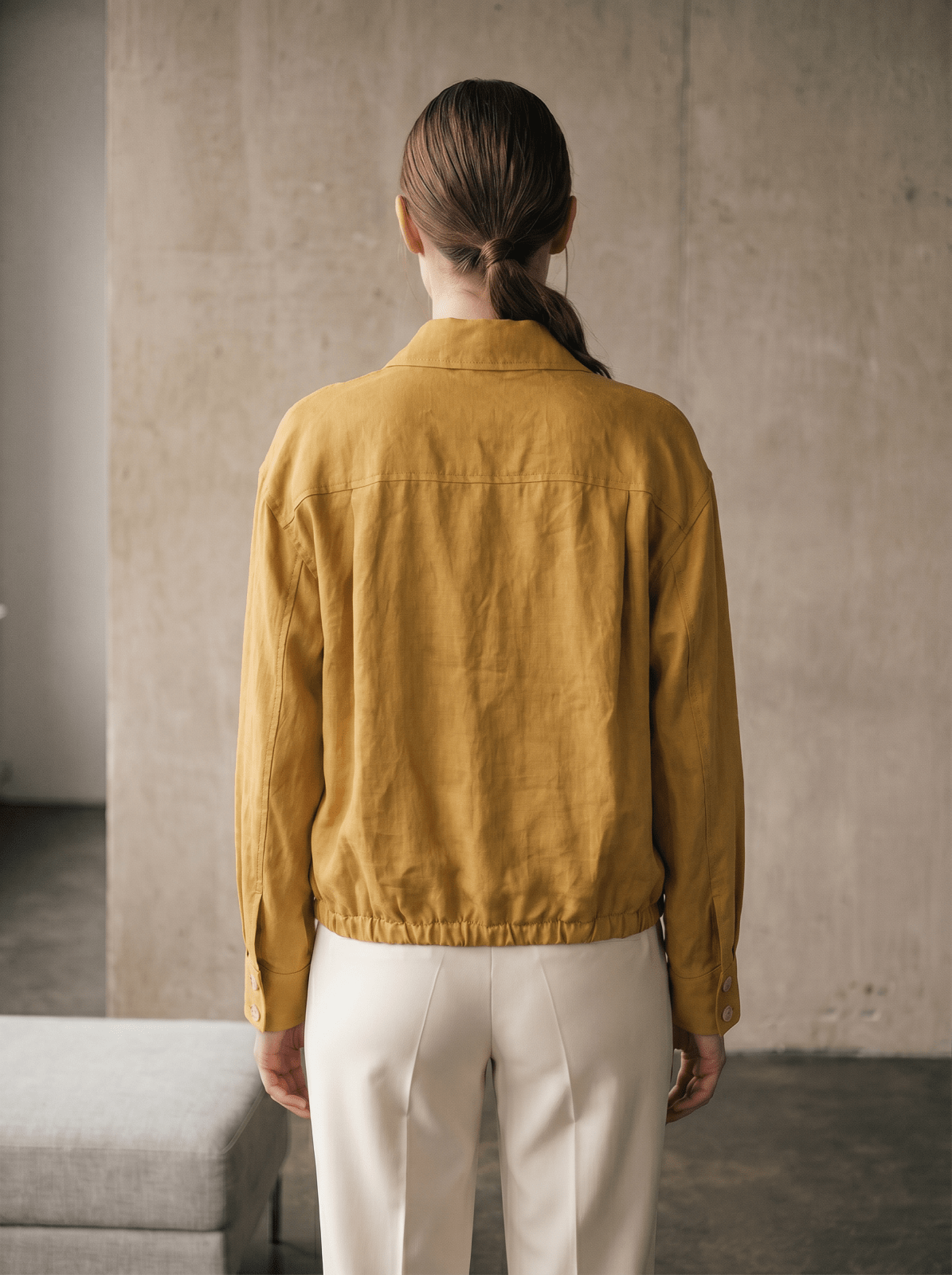 NOELLA - Veste Safran - EscandelleParis
