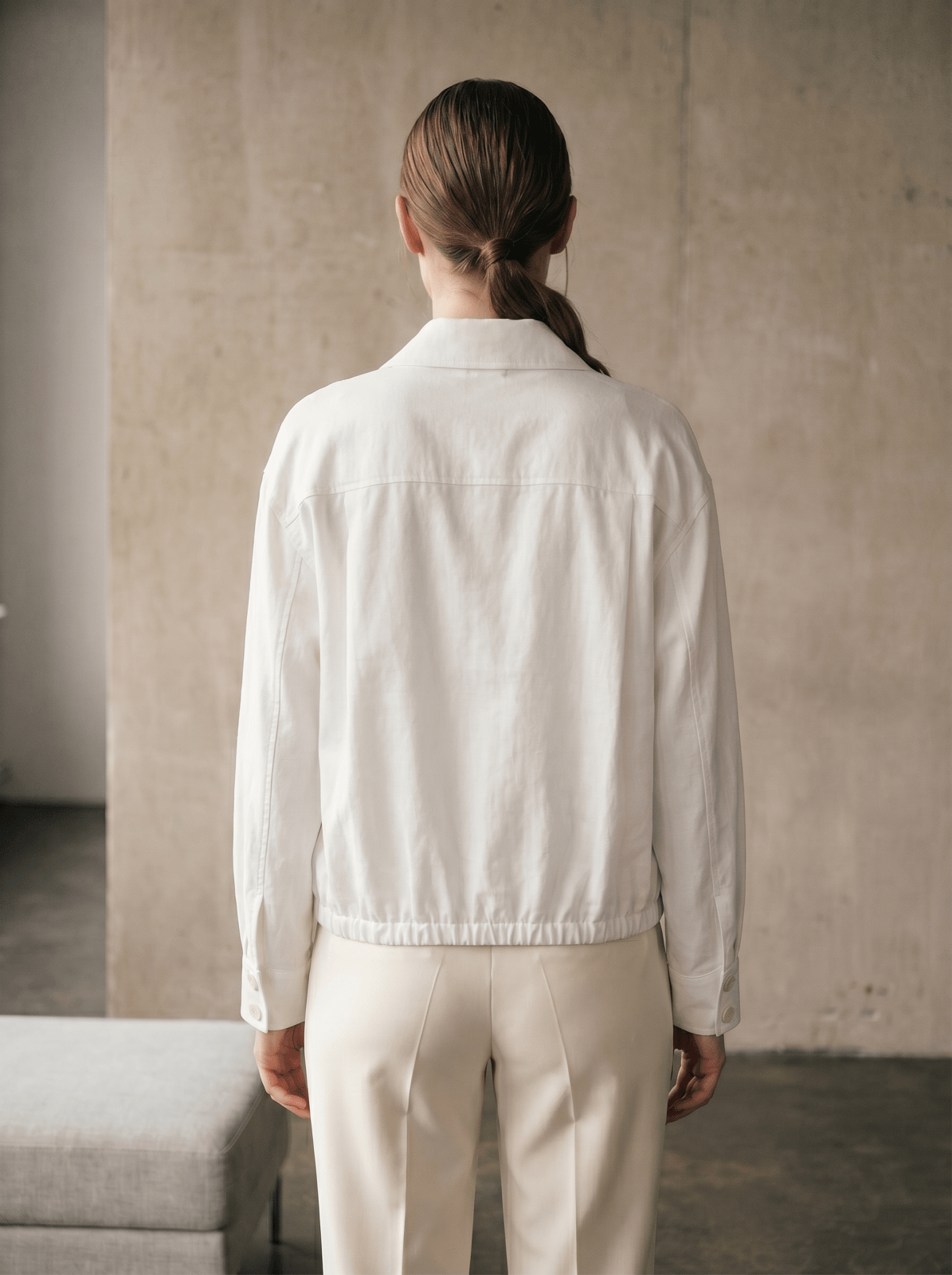 NOELLA - Veste Blanc - EscandelleParis