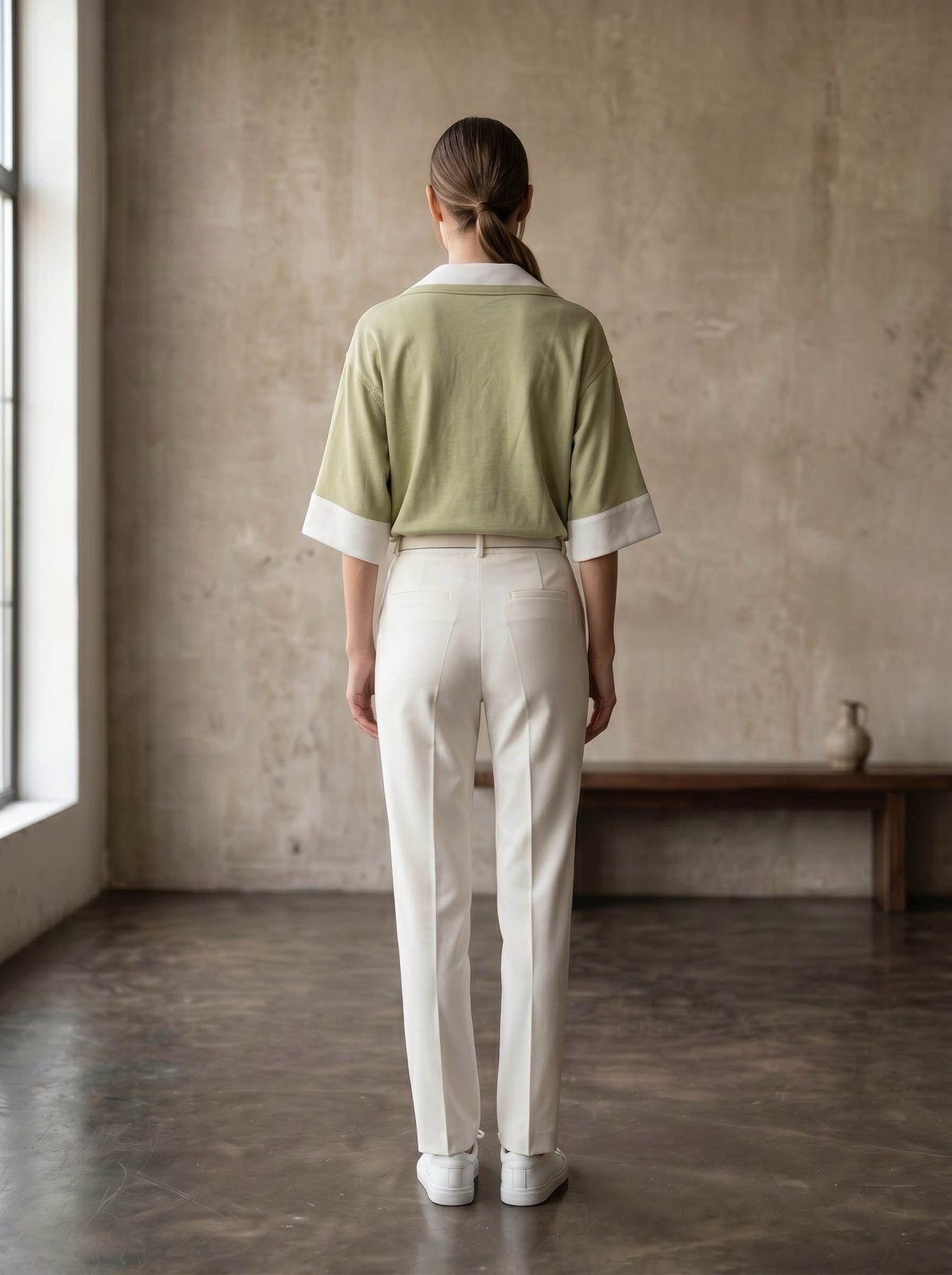 SOLEANE - Blouse Vert - EscandelleParis