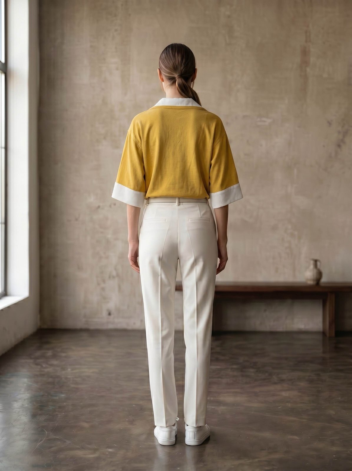 SOLEANE - Blouse Jaune - EscandelleParis
