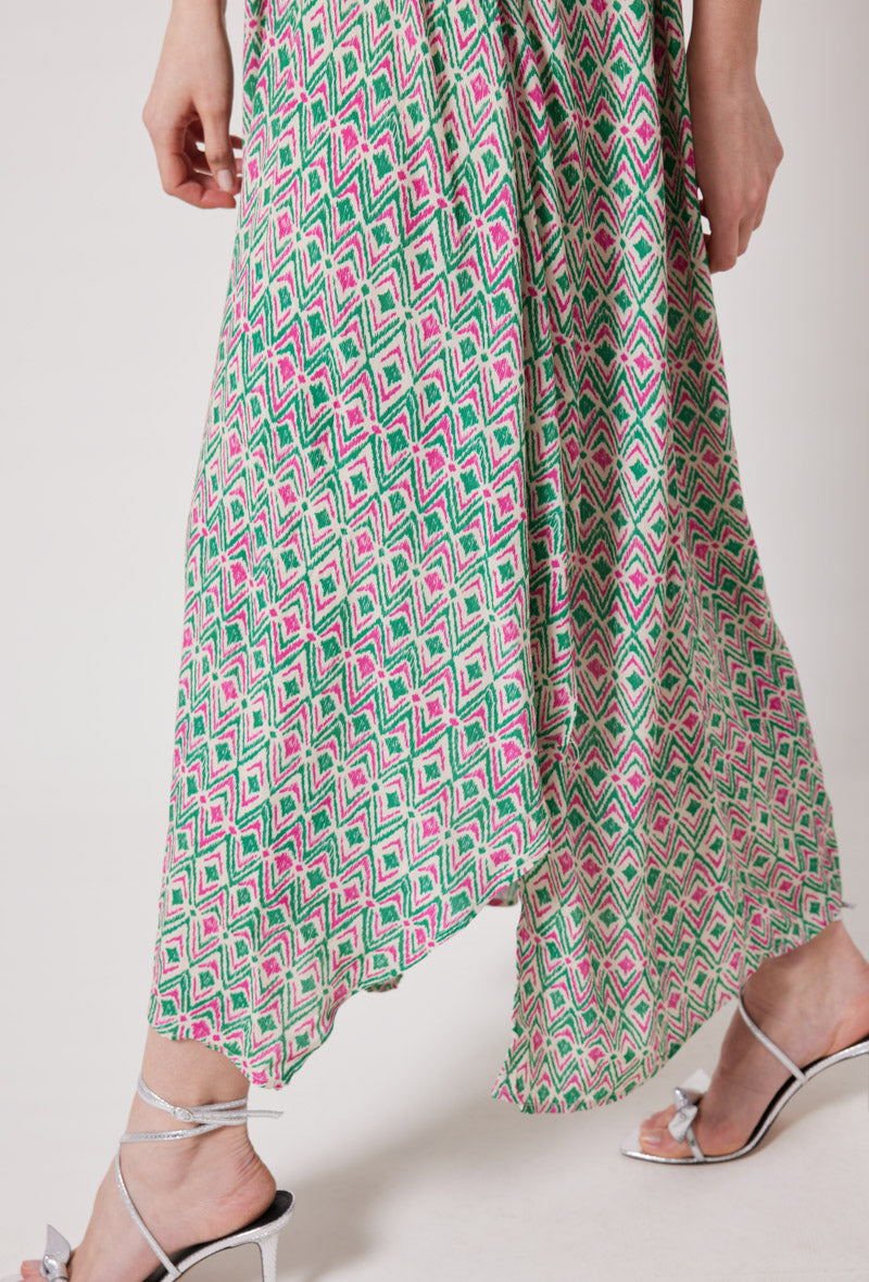 vestido largo estilo bohemio
