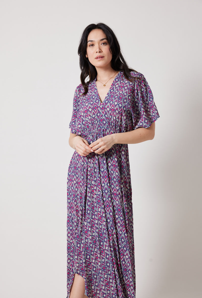 vestido largo estilo bohemio
