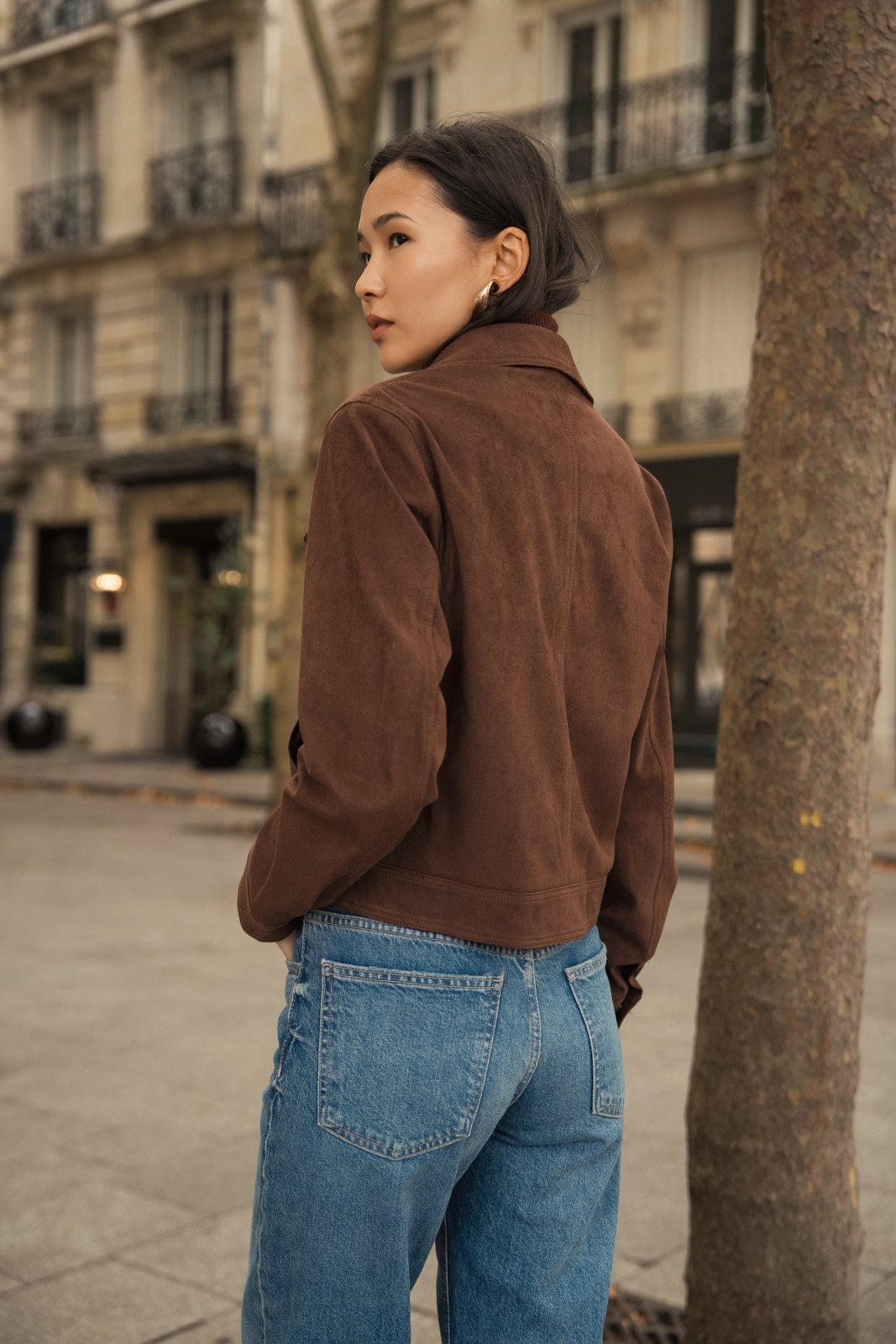 NOVA - Veste Choco - Escandelle (Vue de dos)