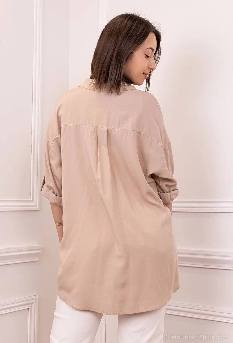 Chemise unie