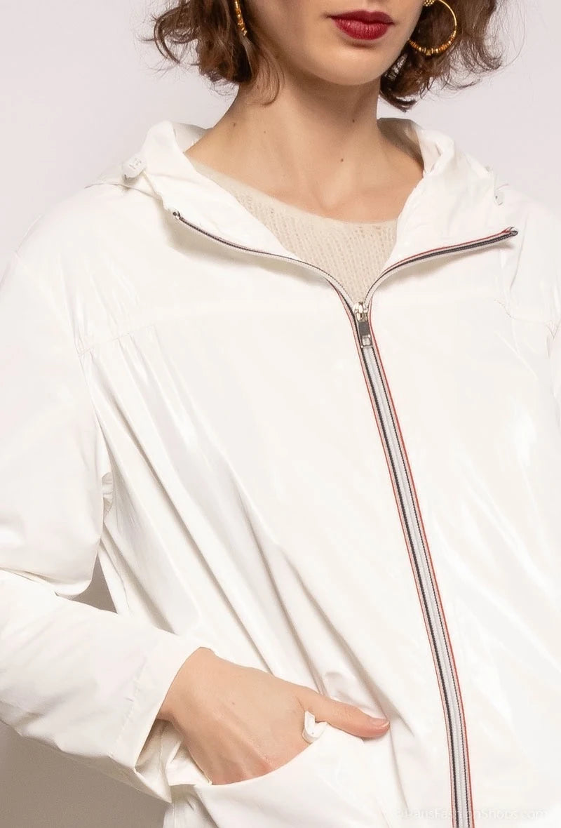 Veste longue imperméable