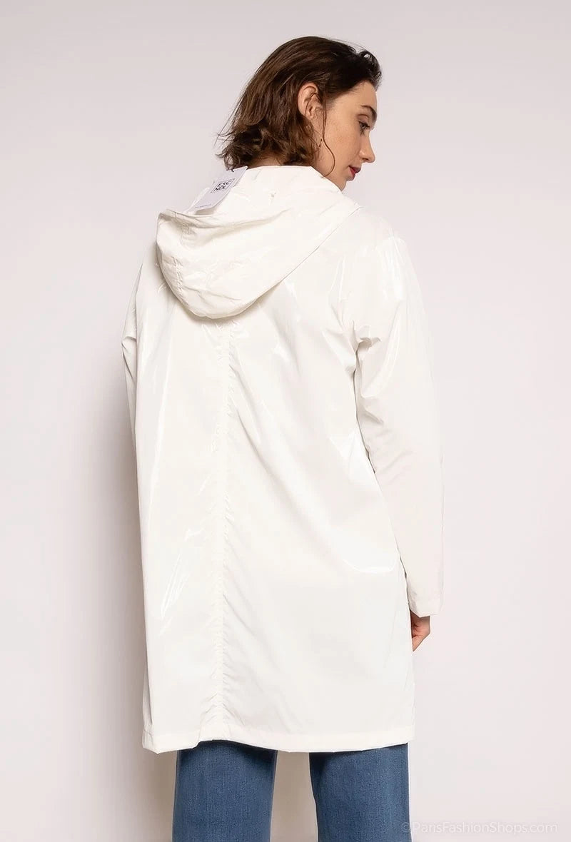 Veste longue imperméable