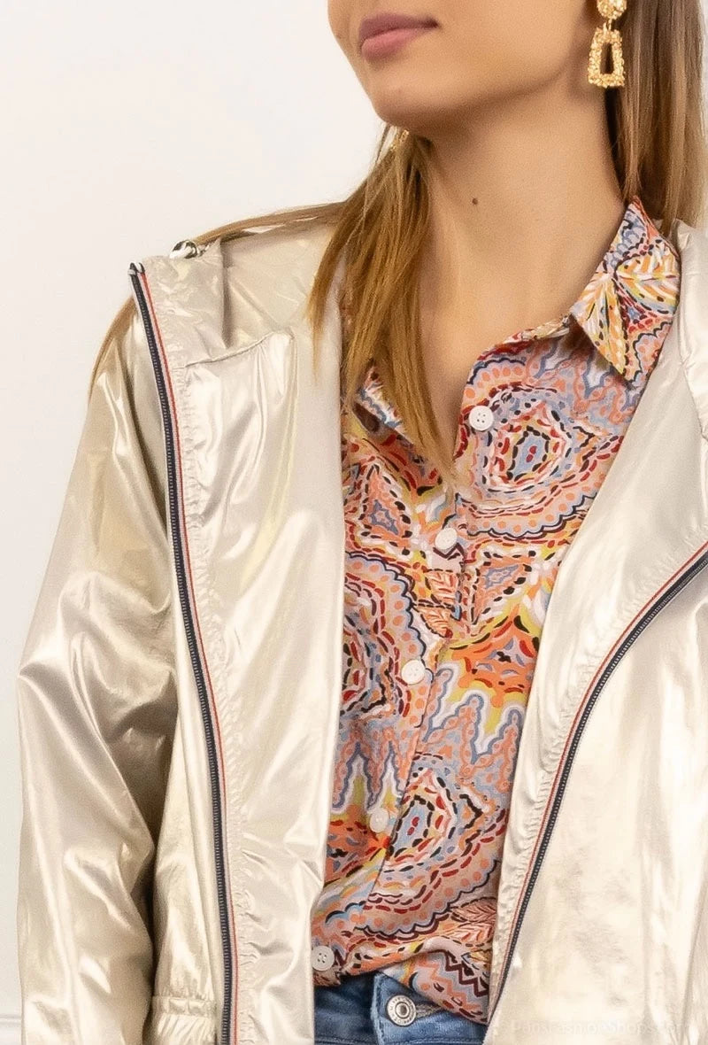 Veste longue imperméable