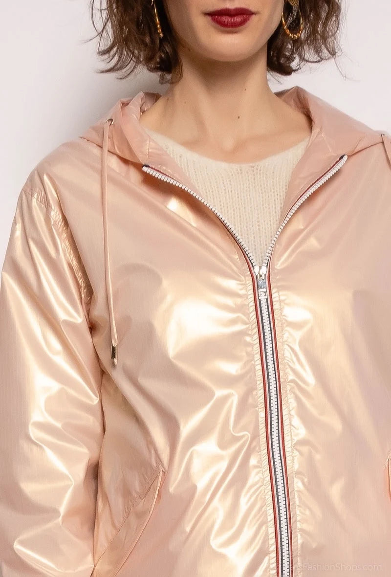 Veste imperméable longue
