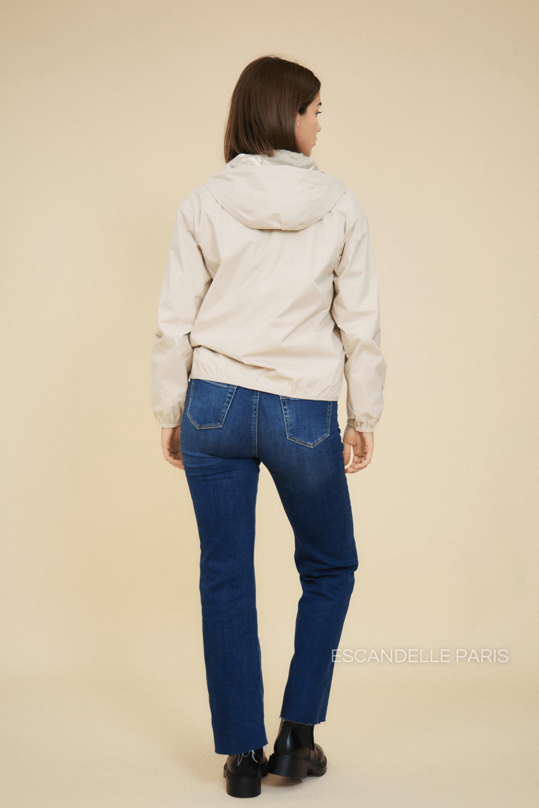 NAÉ - Parka Beige - Escandelle (Vue de dos)
#couleur_beige