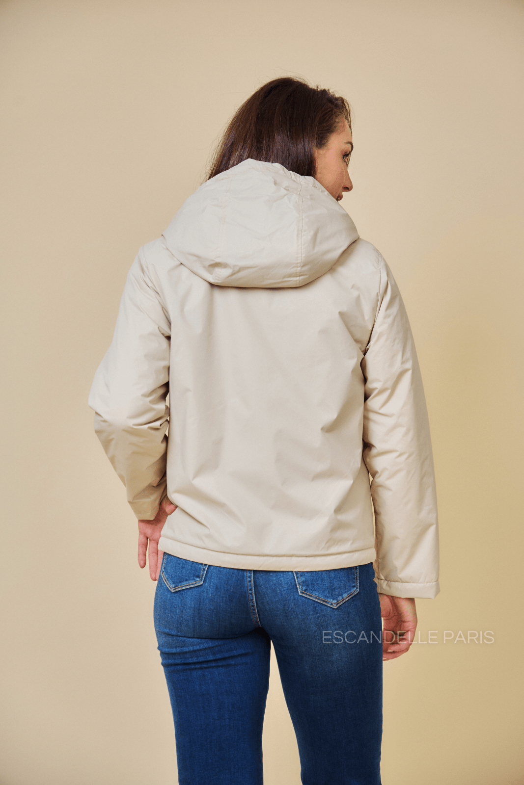 JIMMY - Parka Beige - Escandelle (Vue de dos)
#couleur_beige