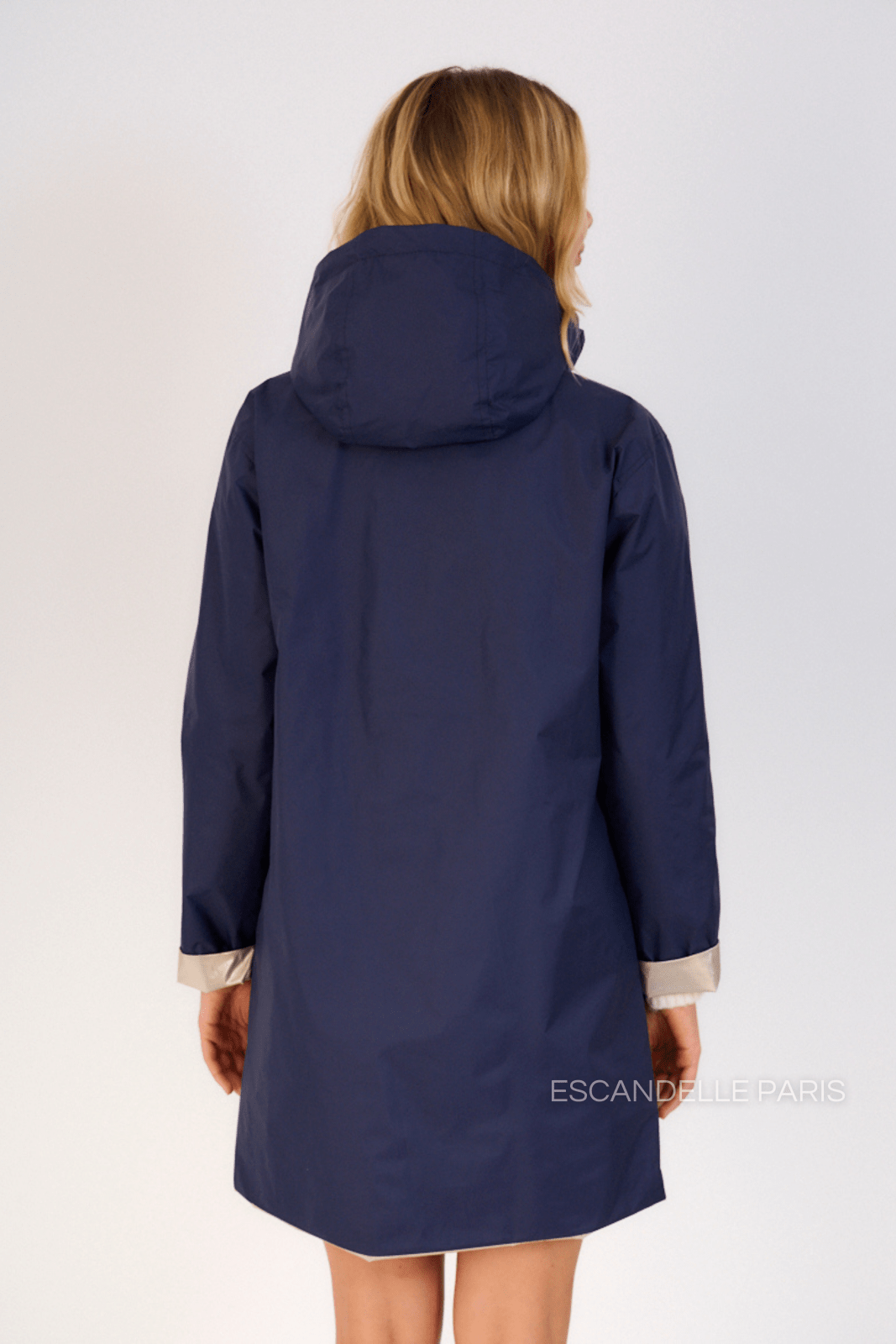JUNE - Parka Marine - Escandelle (Vue de dos)
#couleur_navy