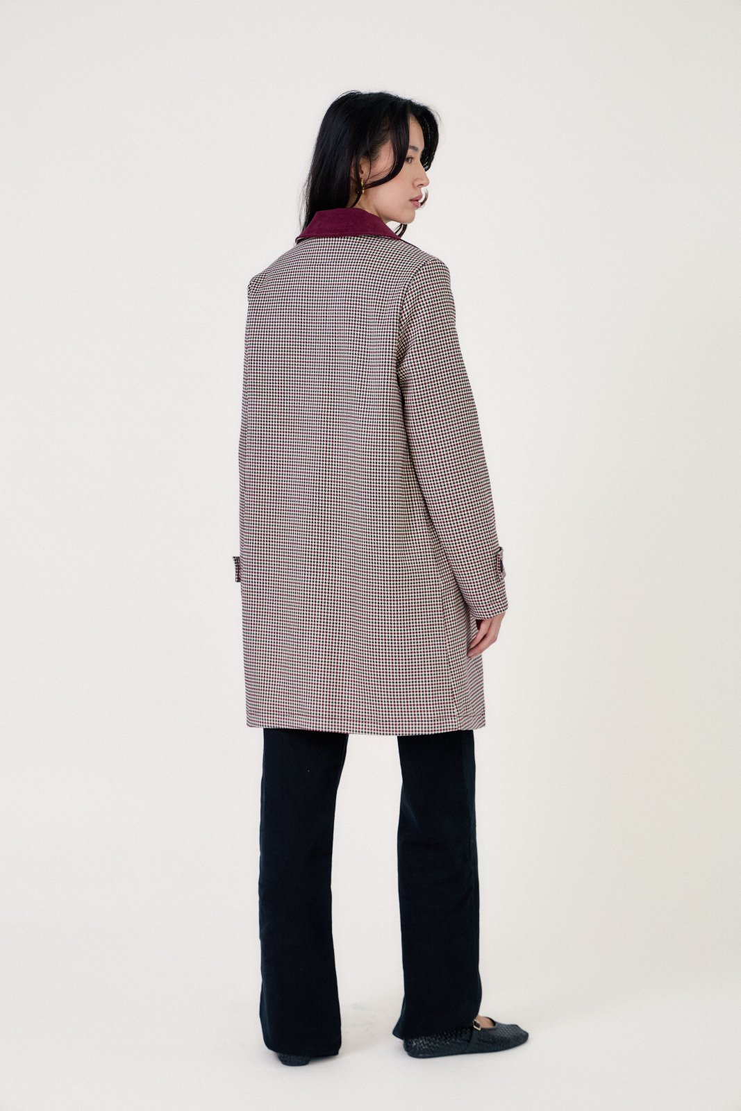 AZURA - Trench Bordeaux - Escandelle (Vue de dos)
#couleur_bordeaux