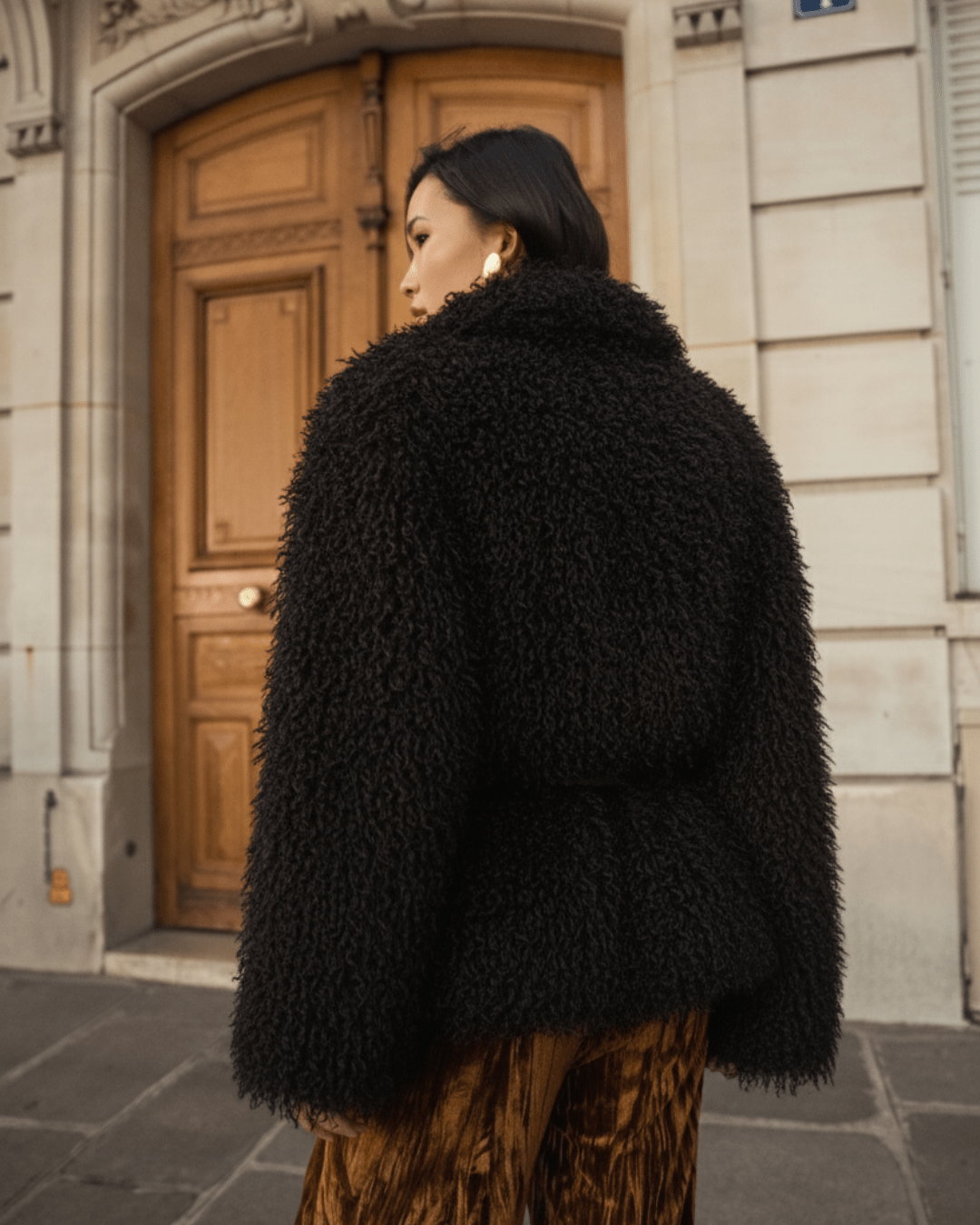 AZURE - Manteau Fausse Fourrure