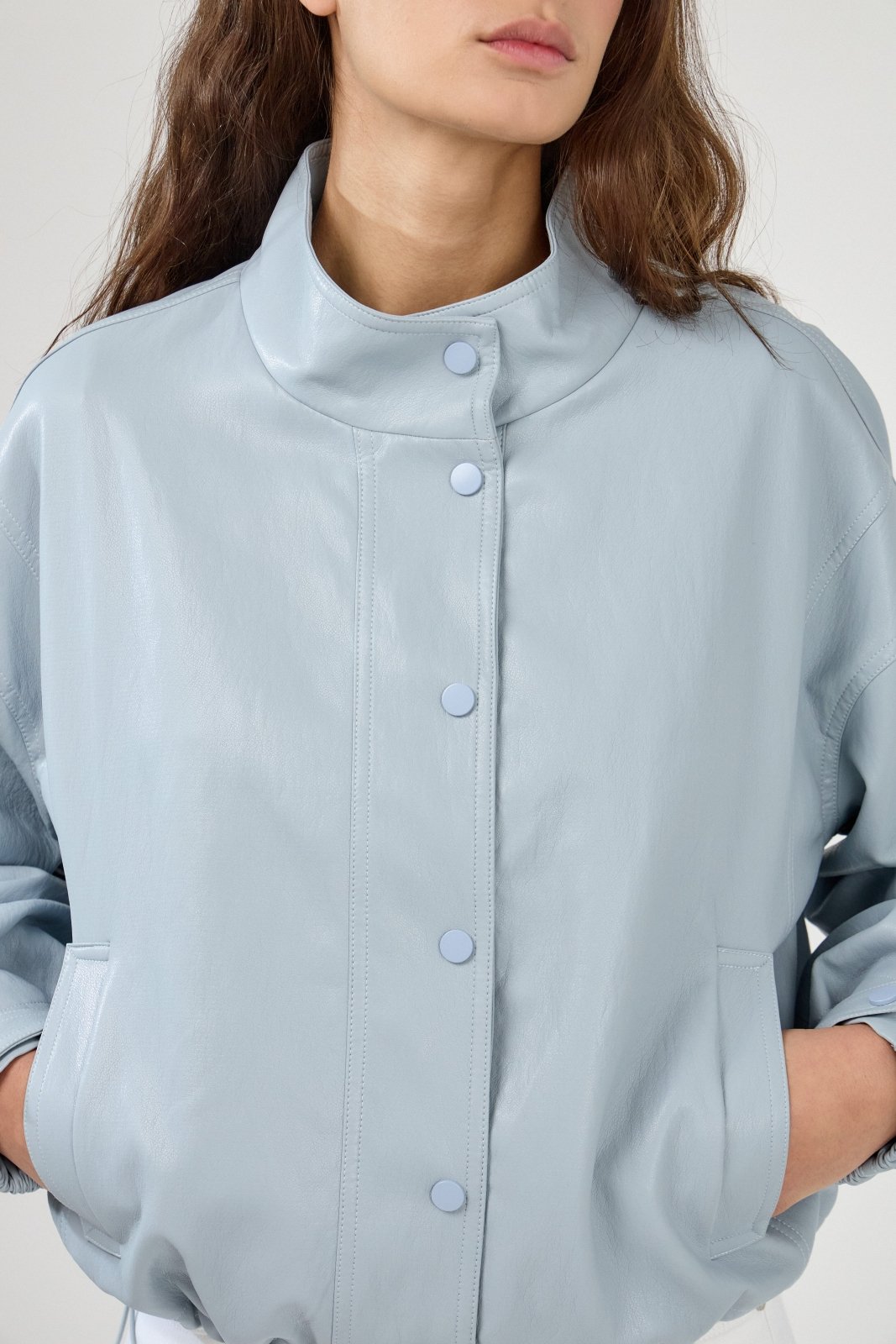 ASTRINA - Veste Ciel - Escandelle (Gros plan sur les détails et matières)
#couleur_ciel