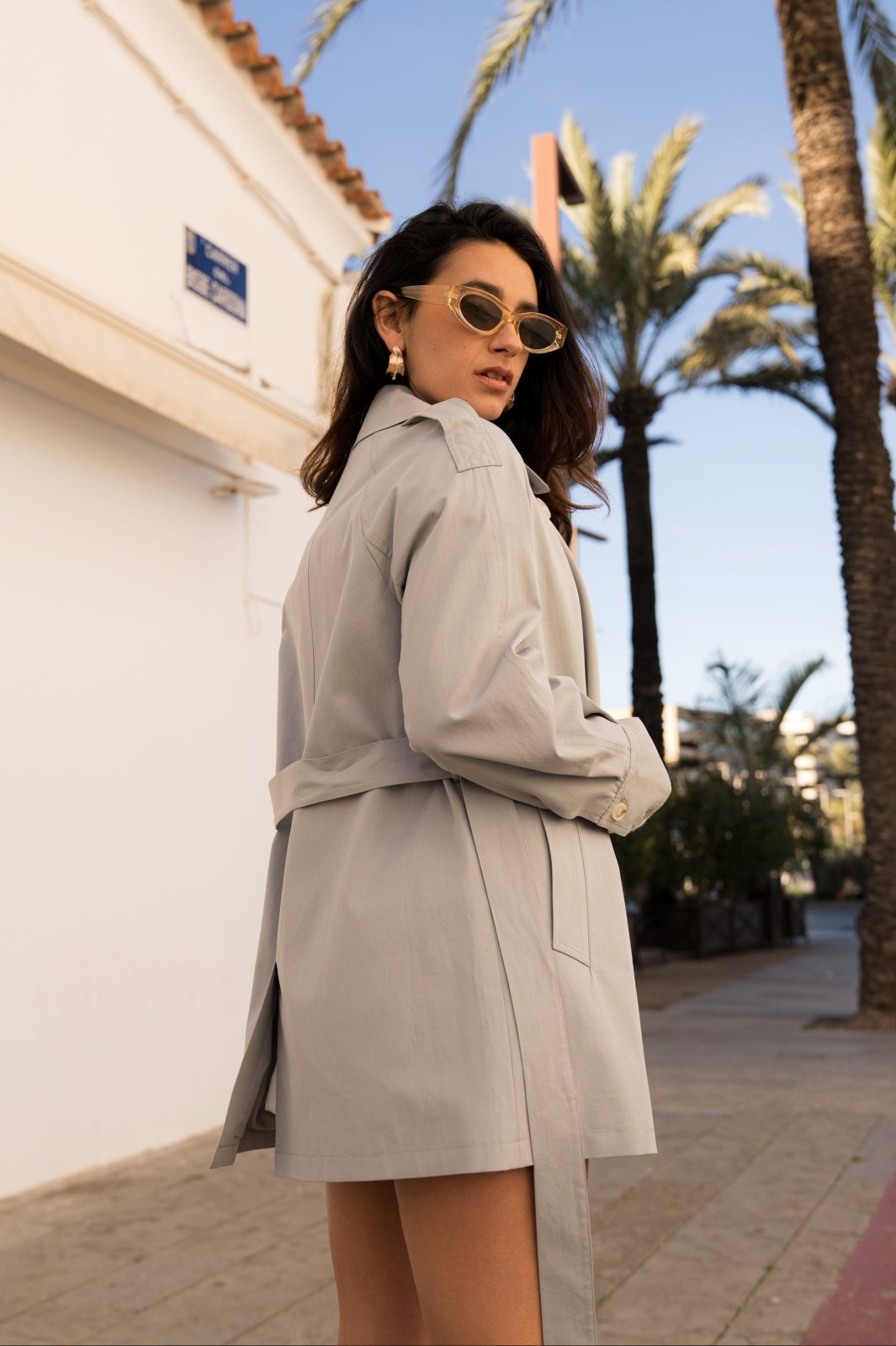 OVELINA - Trench Ciel - Escandelle (Vue de dos)
#couleur_ciel