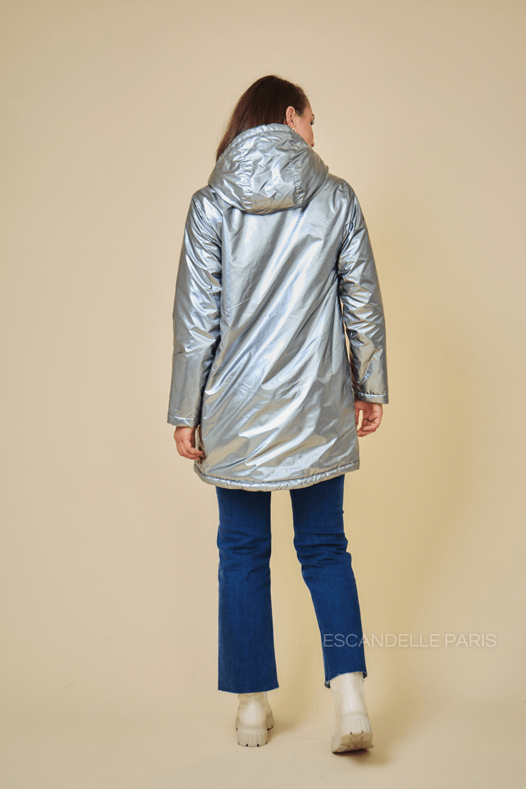SOL - Parka Argent - Escandelle (Vue de dos)
#couleur_argent