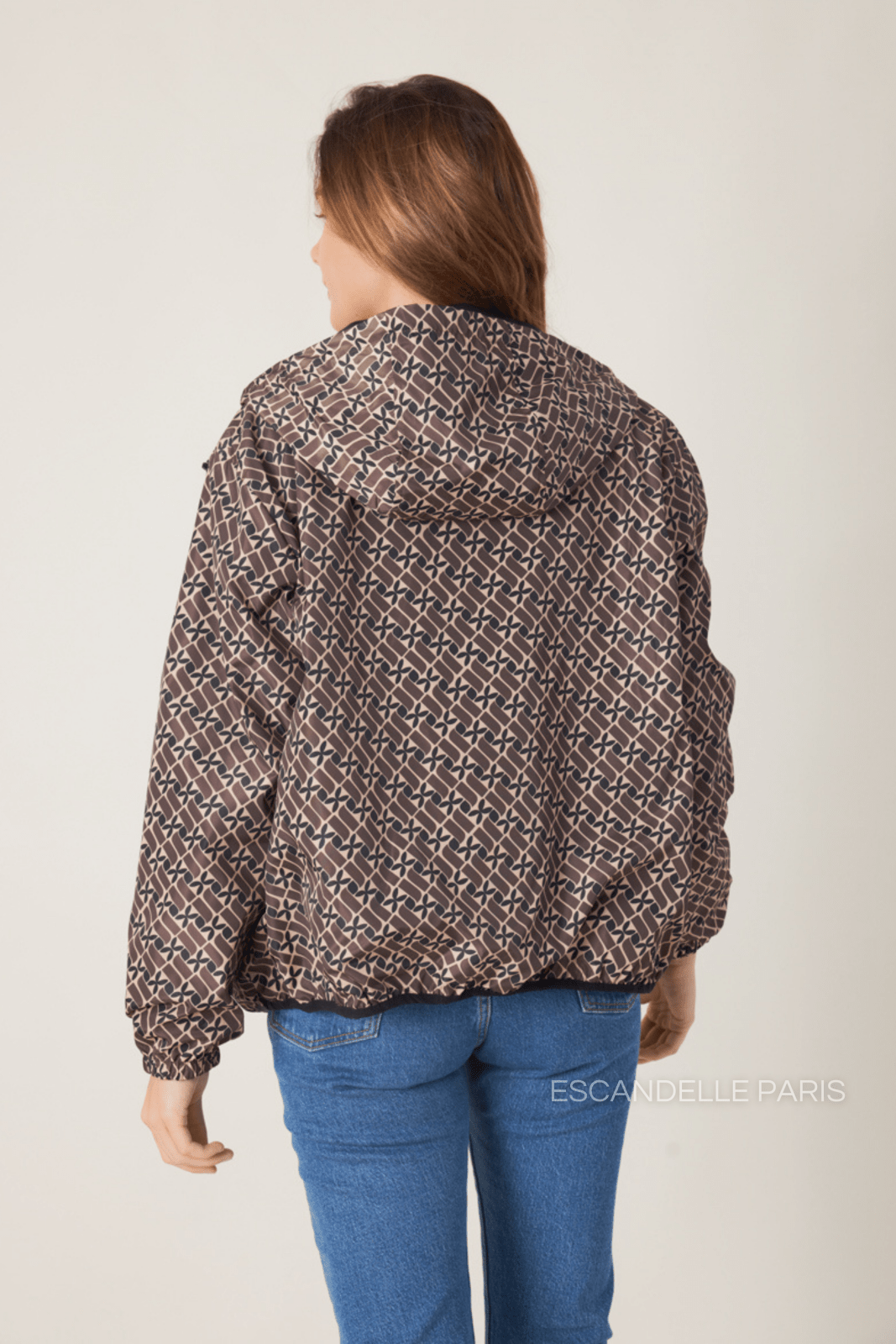 LILOU - Parka Taupe - Escandelle (Vue de dos)
#couleur_taupe