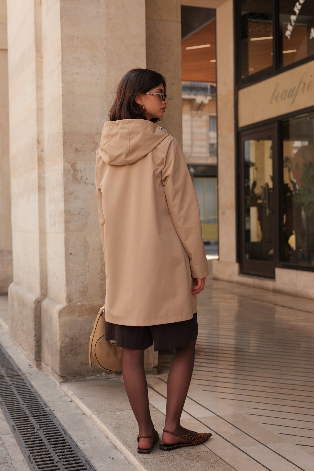 THEA - Parka Beige - Escandelle (Vue de dos)
#couleur_beige