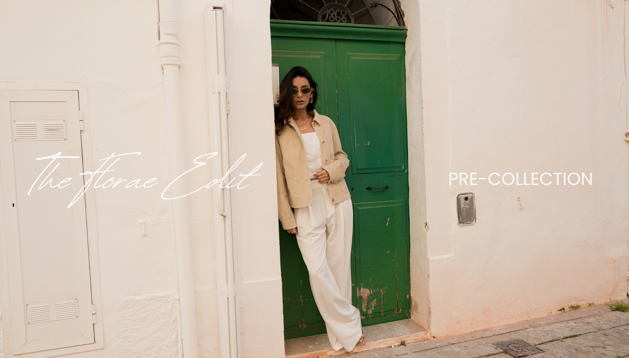 Bannière de site Escandelle Paris, veste en suédine beige